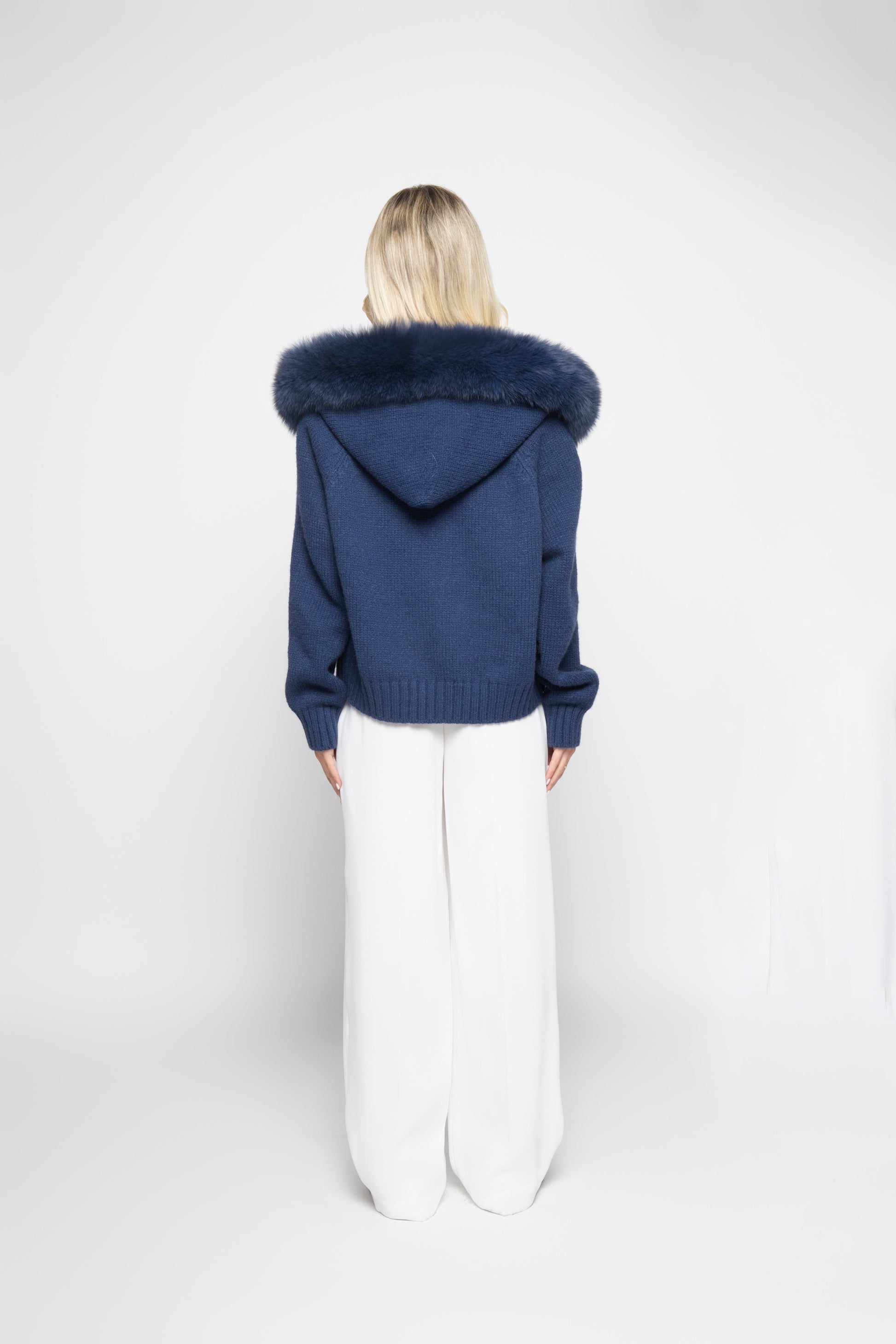 The d'Ampezzo Cardigan - Blue