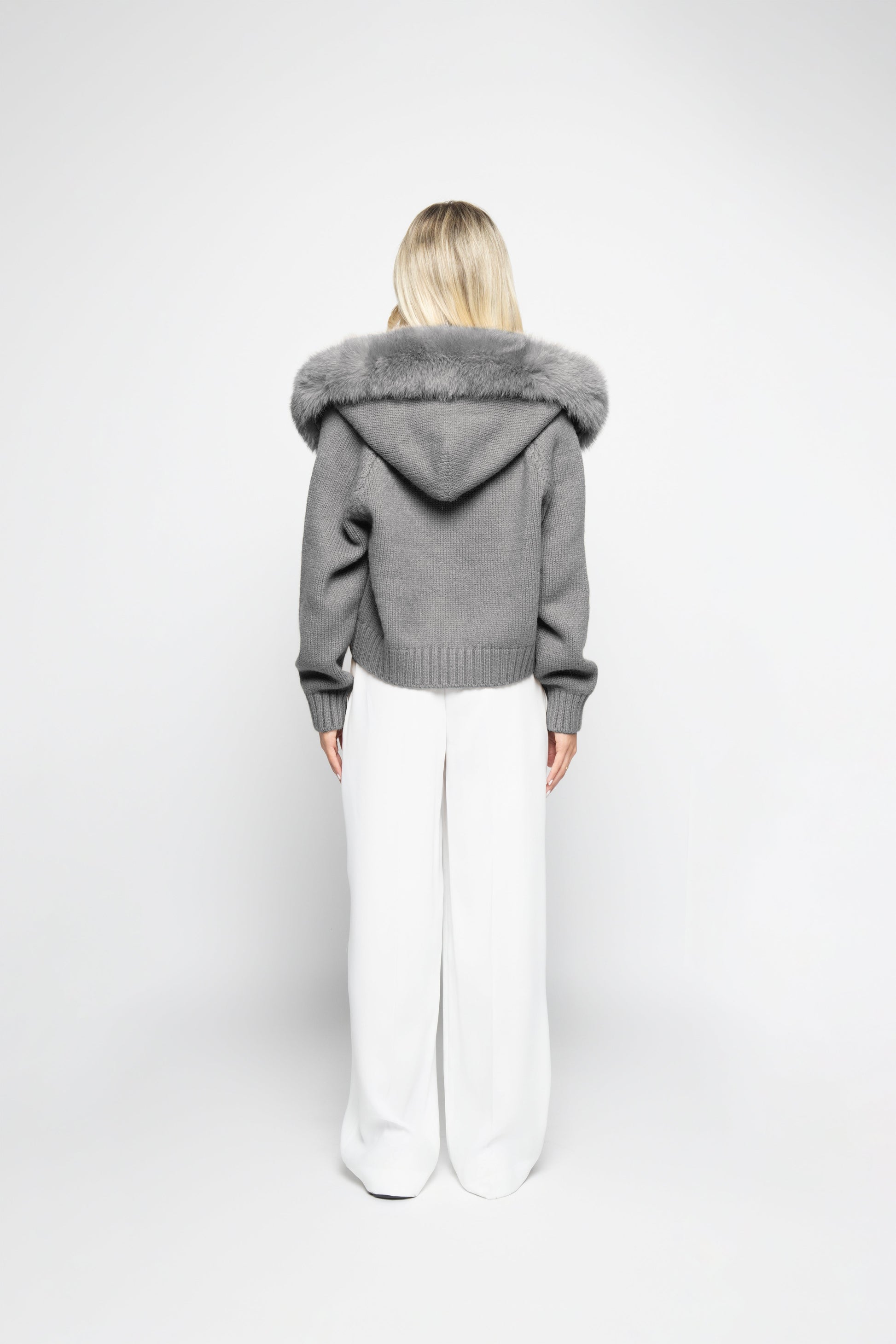 The d'Ampezzo Cardigan - Grey