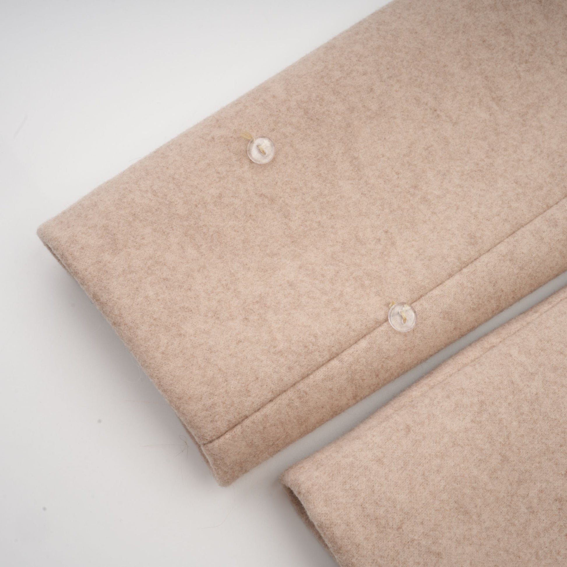 Kendall - Detachable-cape Faux-fur Coat