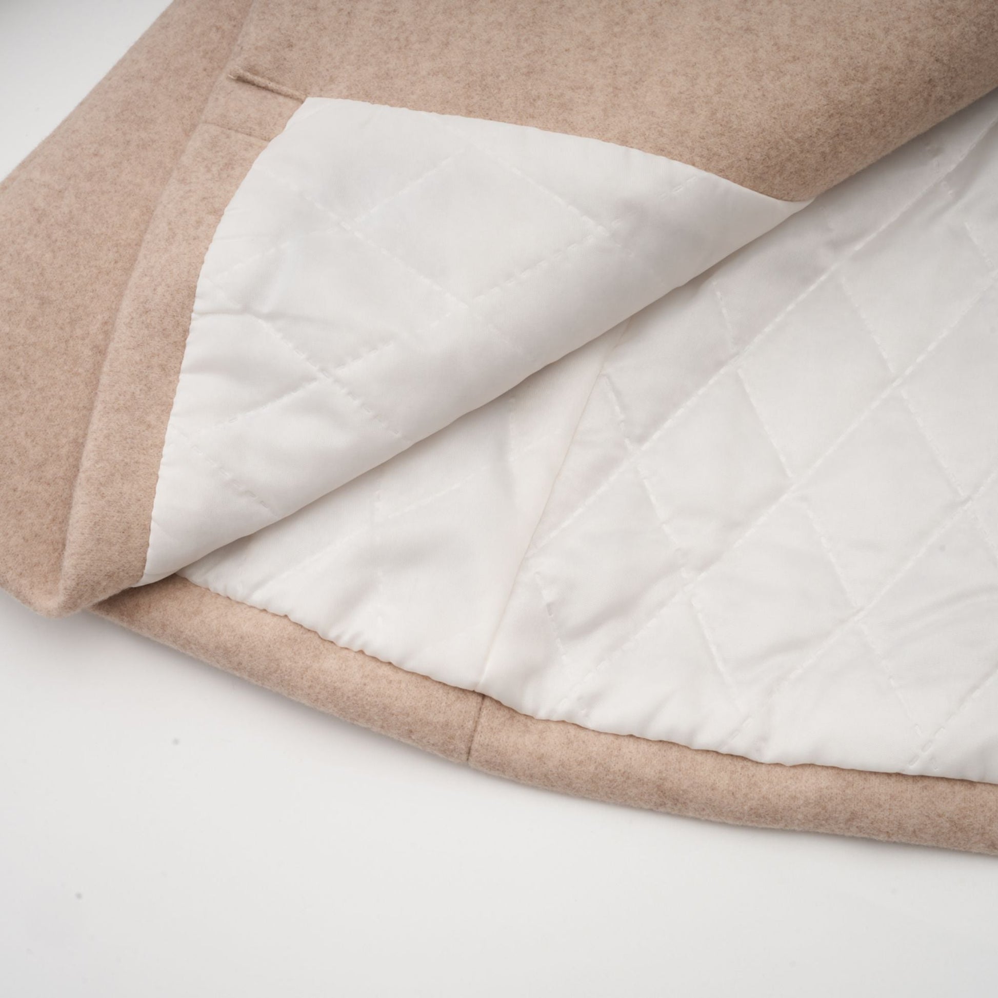 Kendall - Detachable-cape Faux-fur Coat