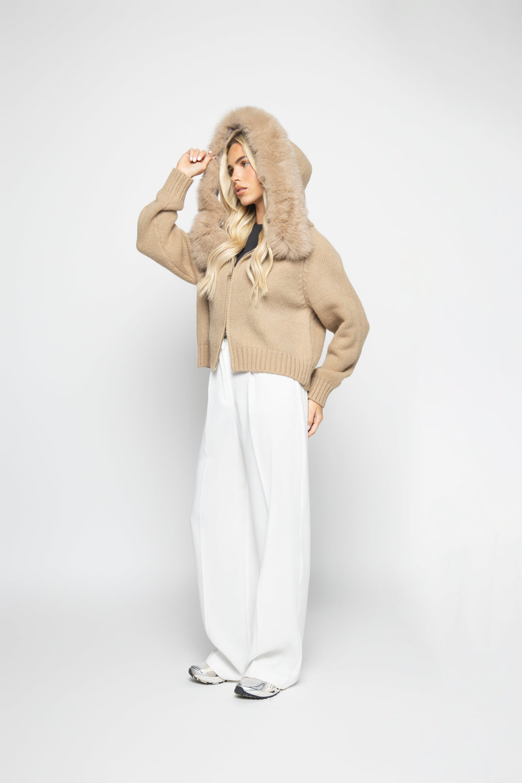 The d'Ampezzo Cardigan - Beige