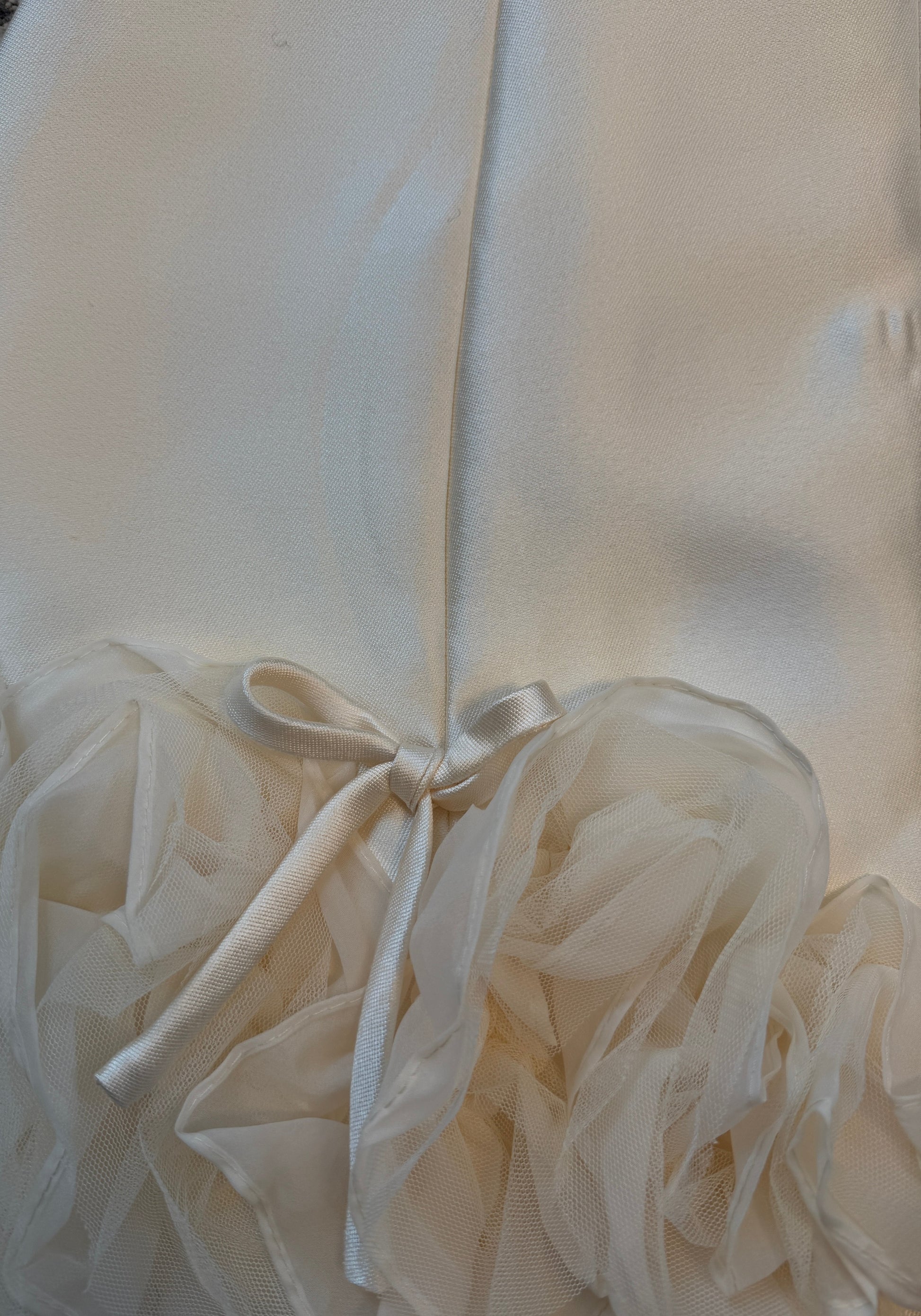 Ivory Bloom Mini Dress