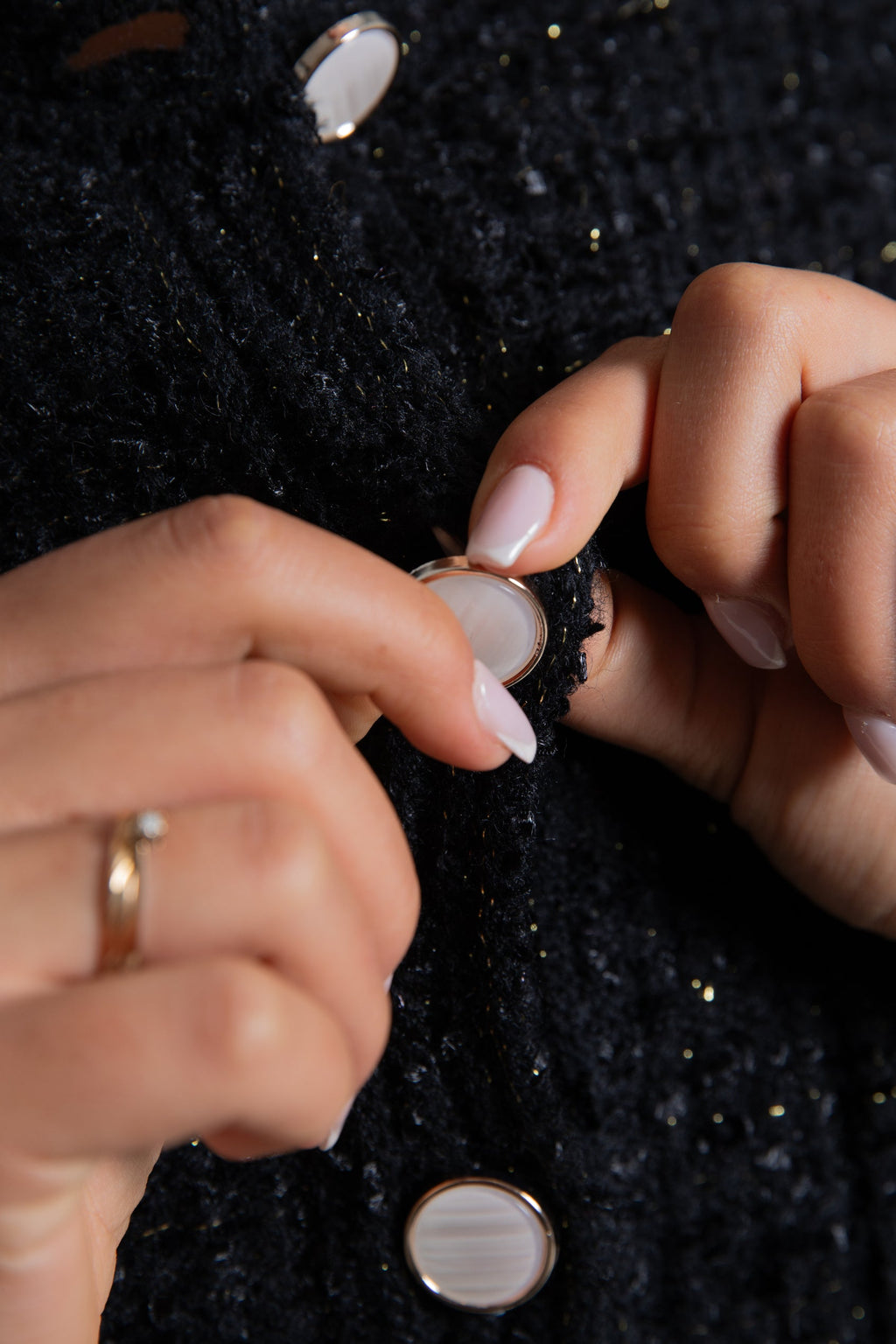 Lunetta Cardigan - Black