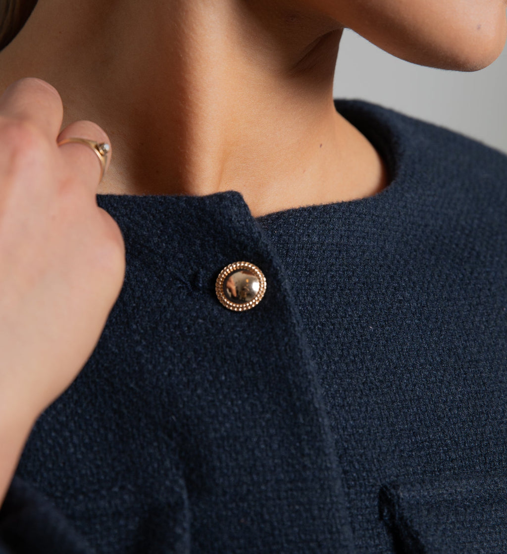 Naked Blazer - Midnight Blue