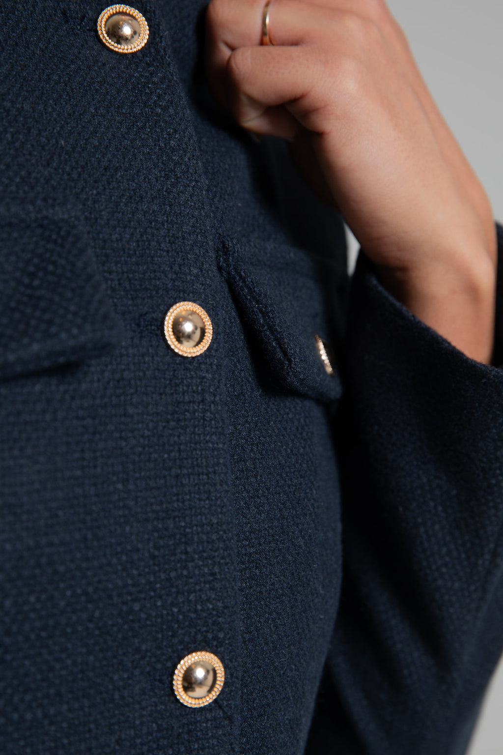 Naked Blazer - Midnight Blue