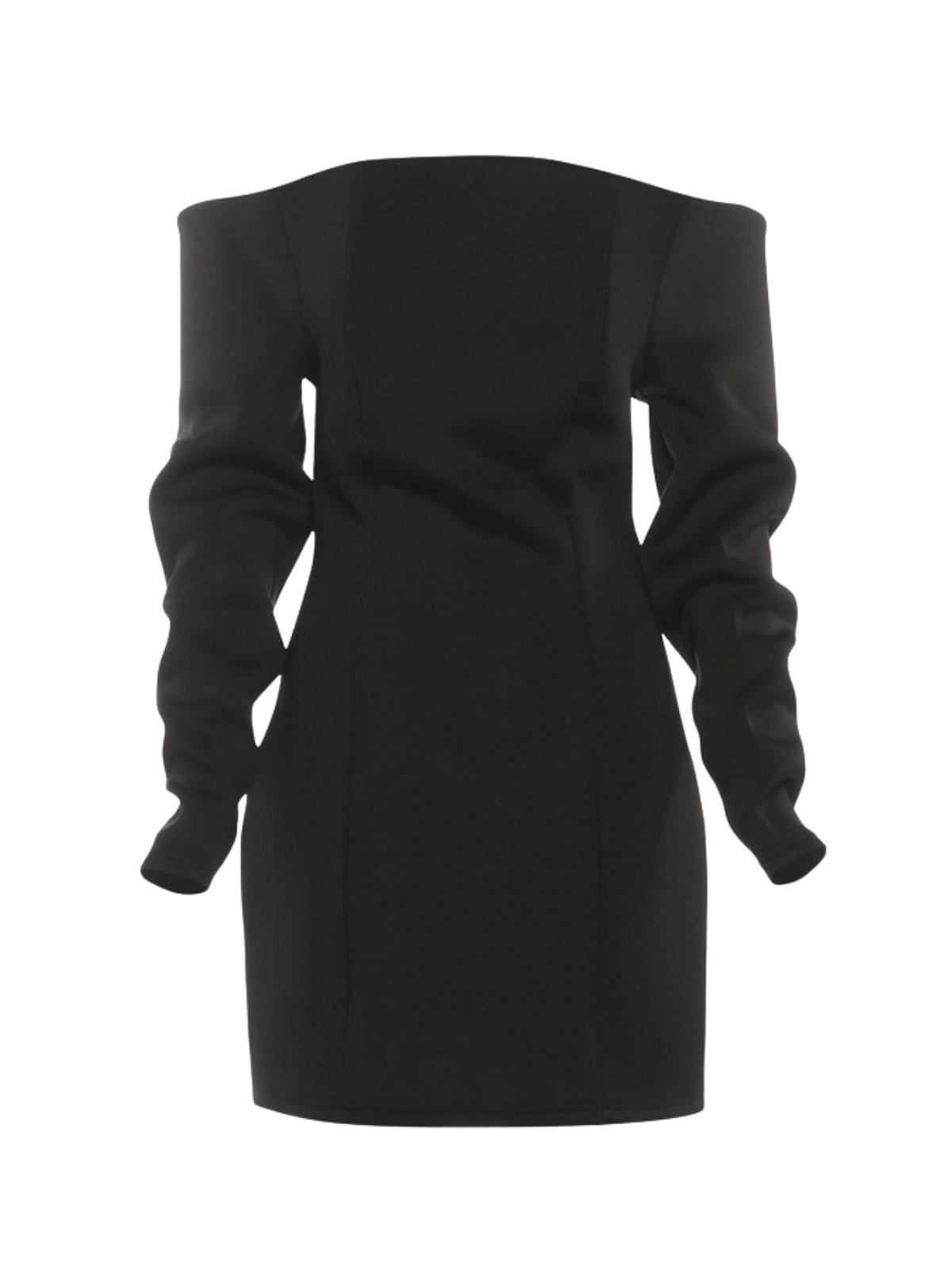 Joryxen Off Shoulder Mini Dress in Black