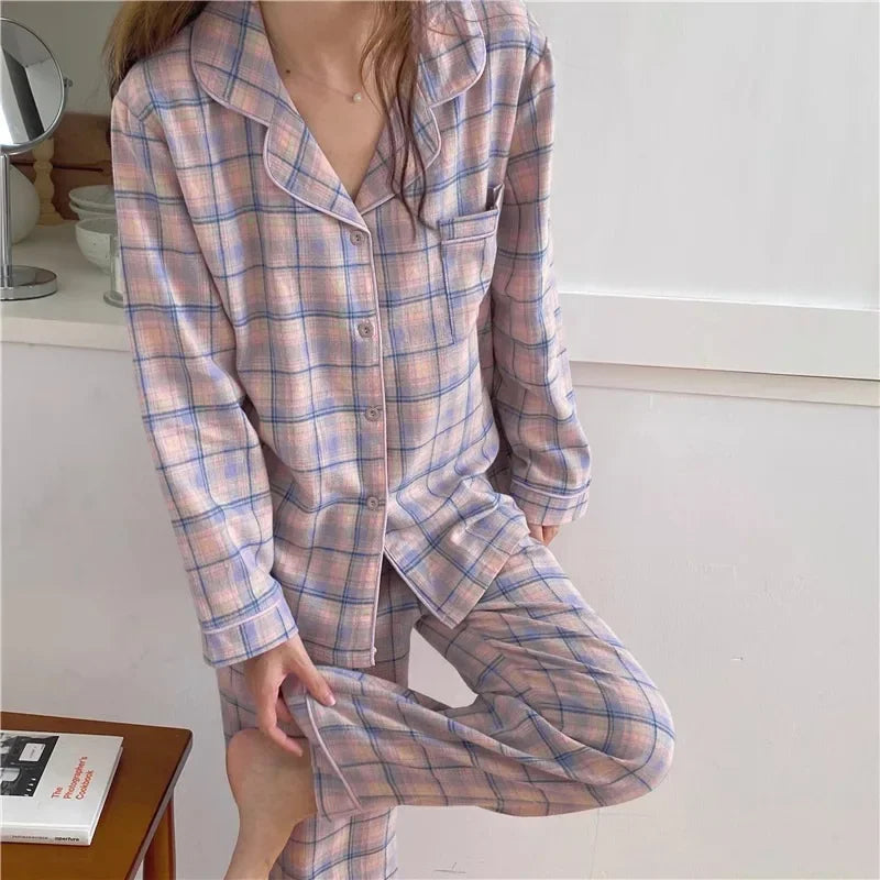 Ella - Checkered Pyjama