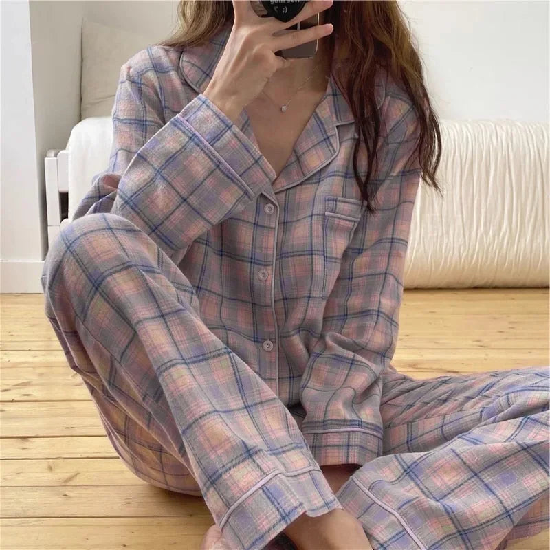 Ella - Checkered Pyjama