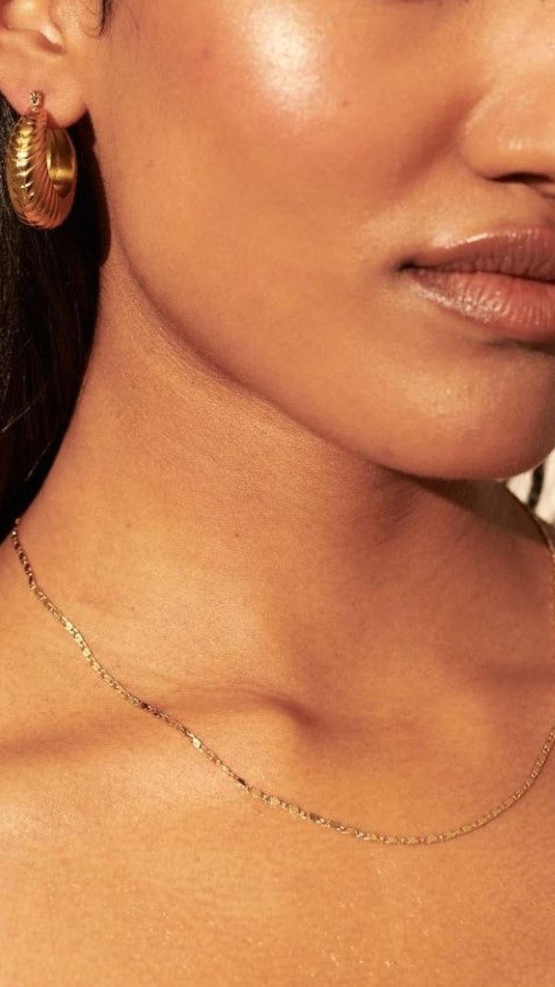 Sloane - Gold-Plated Hoop Earrings