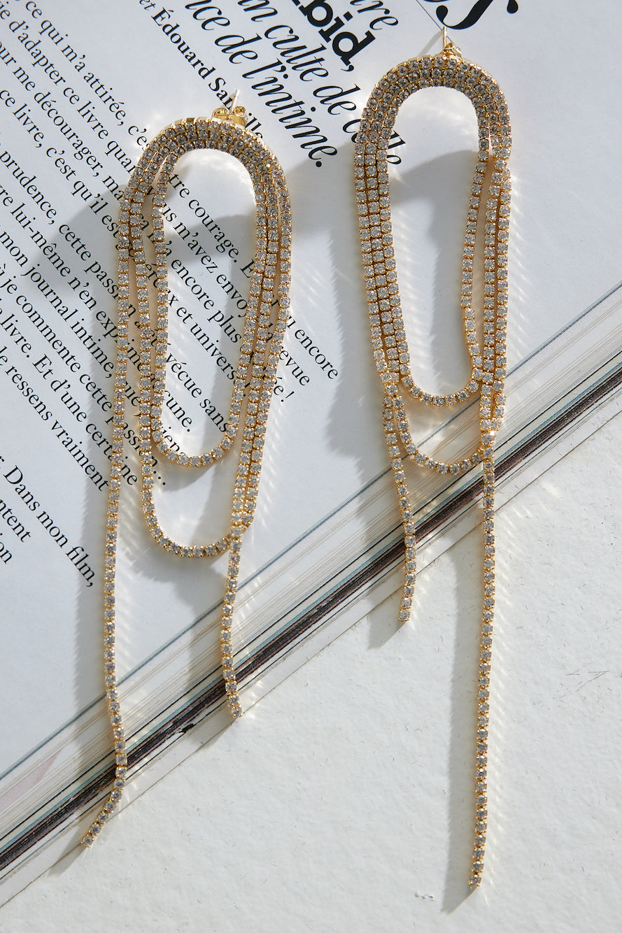 Genesis - Gold-Plated Earrings