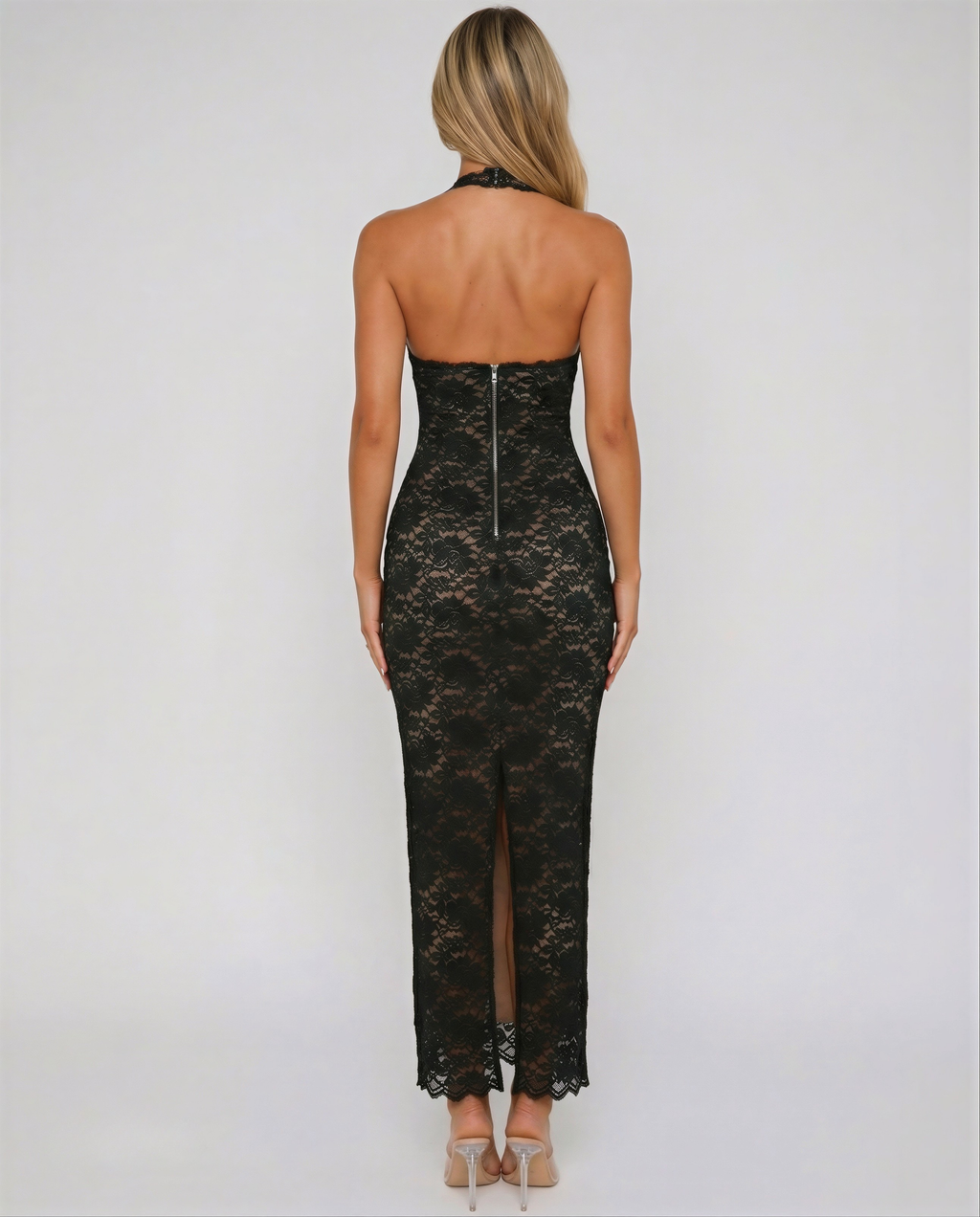 Aria - Lace Me Maxi Dress