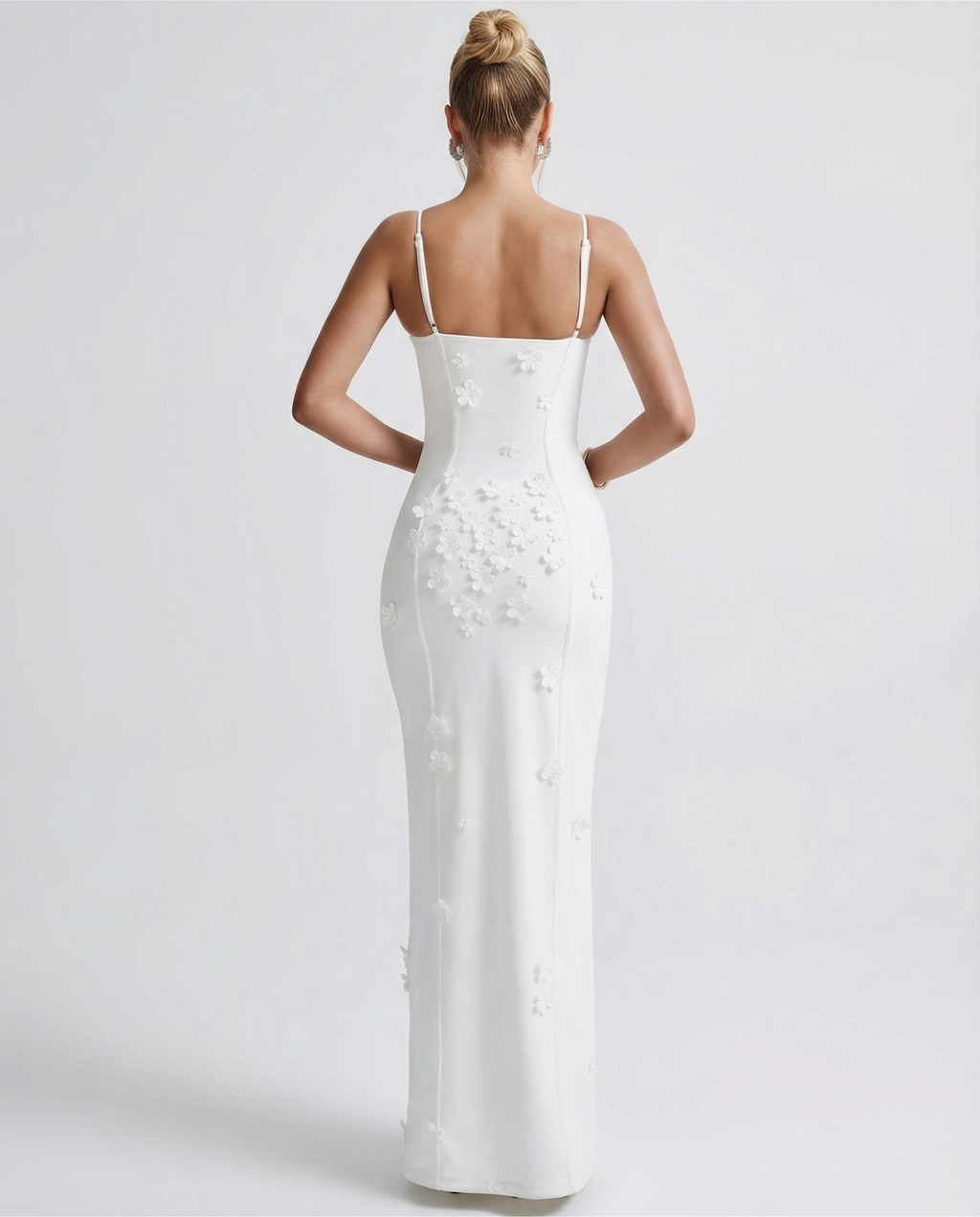 Luna Slit Floral Maxi Dress