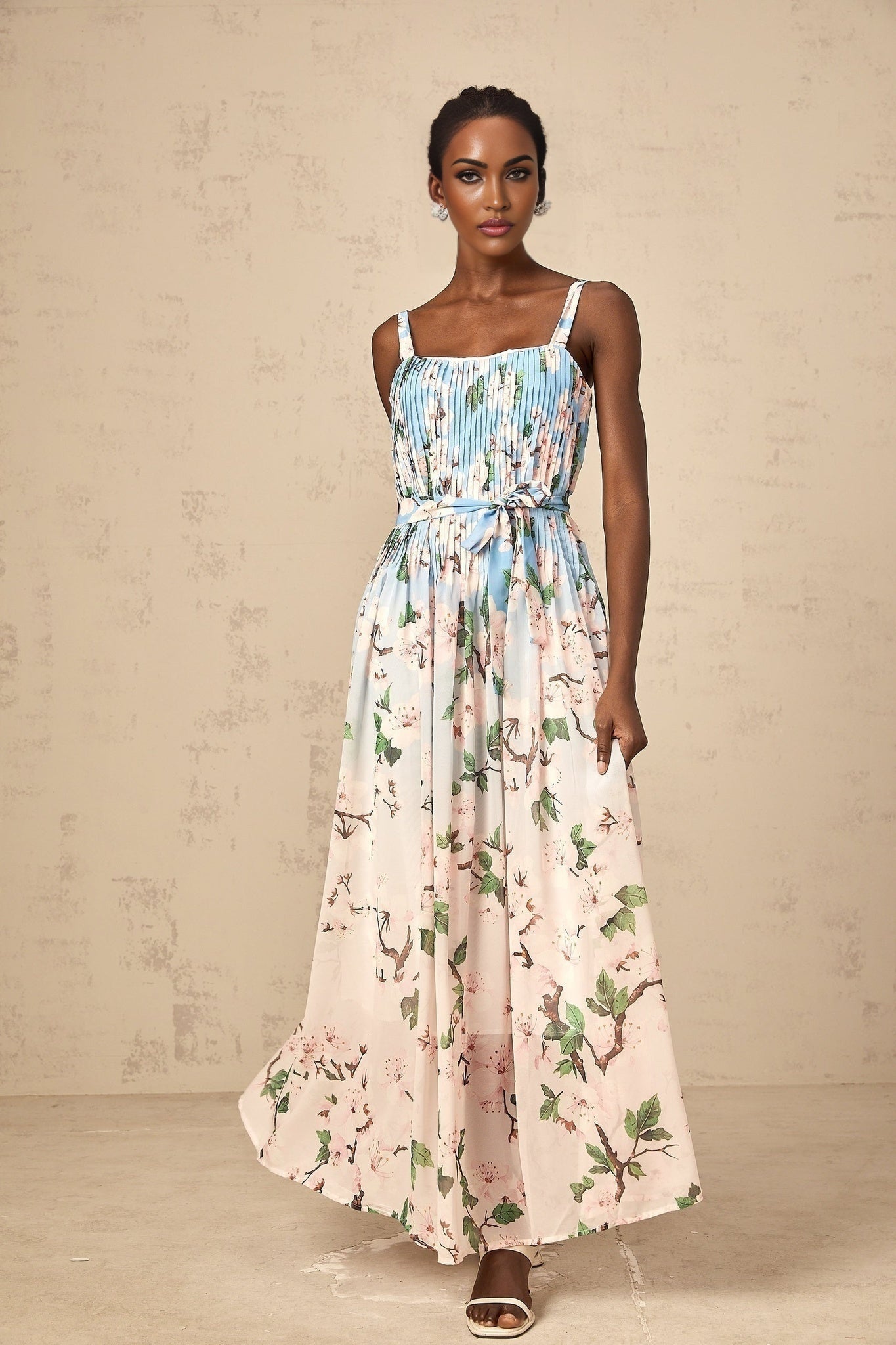 Catherine - Floral Maxi Dress