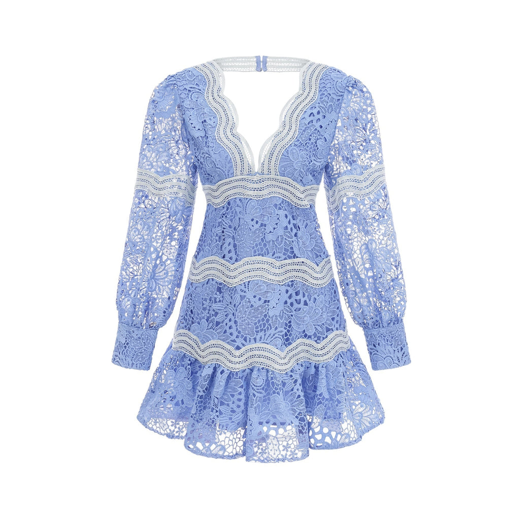 Ambra - Floral Long Sleeve Midi Dress