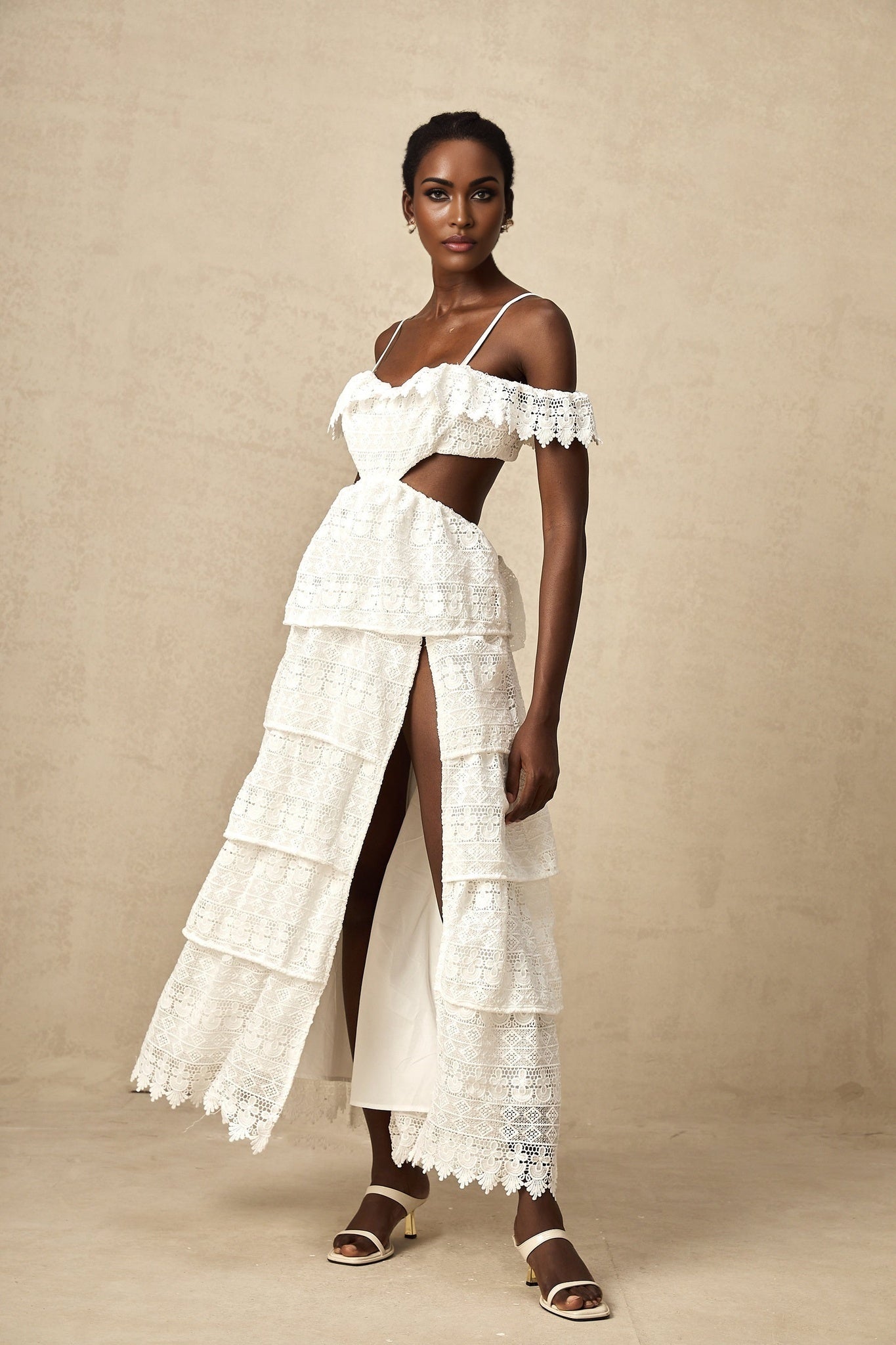 Cassidy - Lace Midi Dress