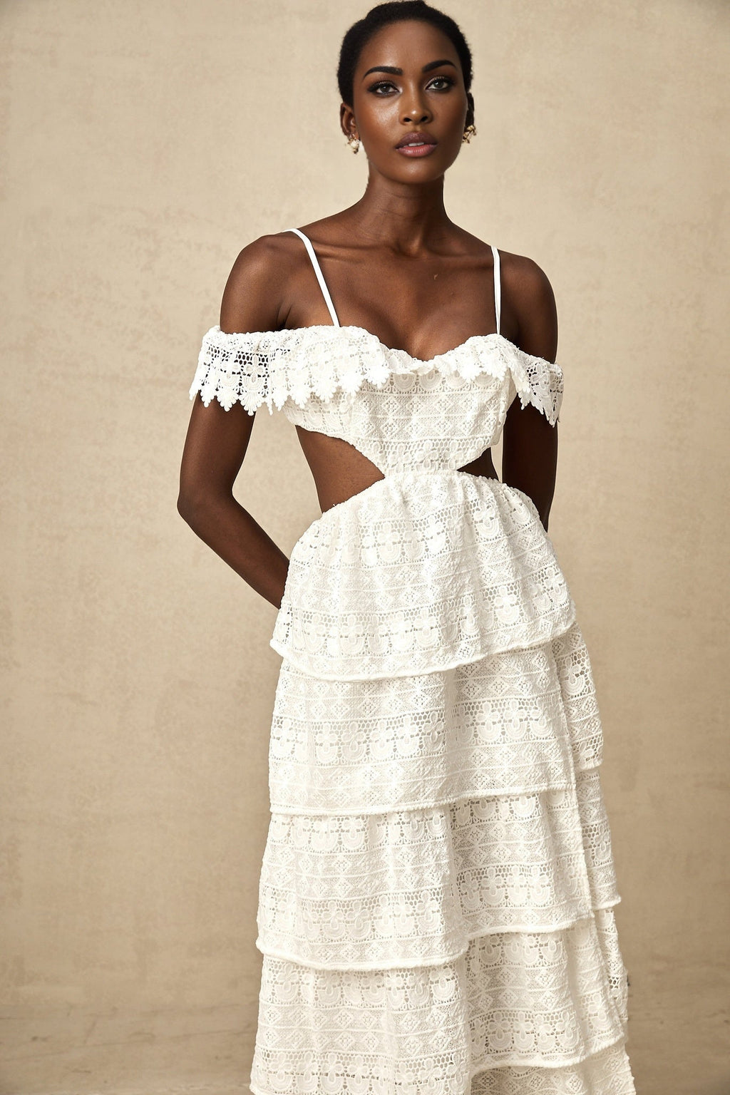 Cassidy - Lace Midi Dress