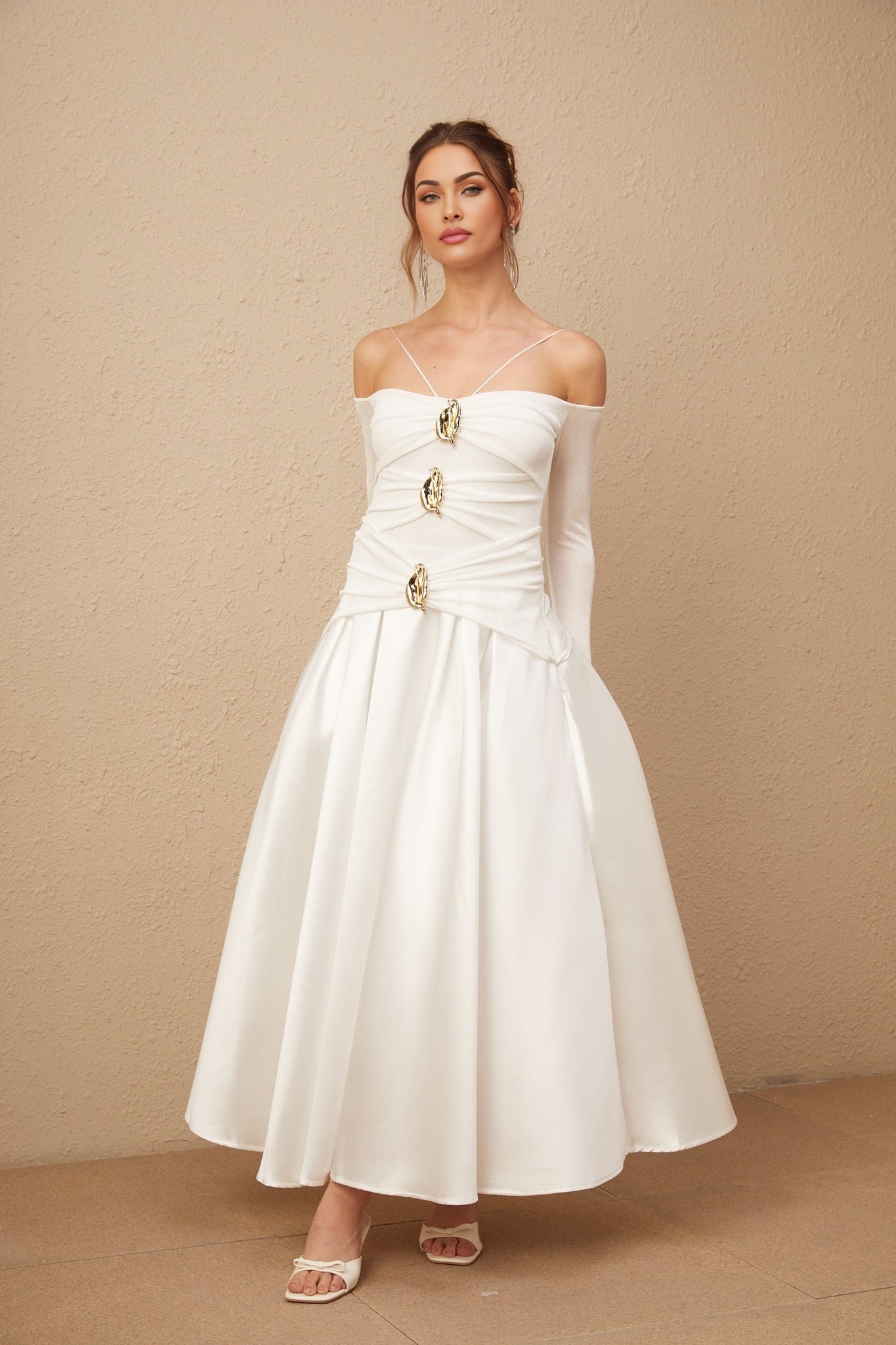 Brynn - Long Sleeve Maxi Dress