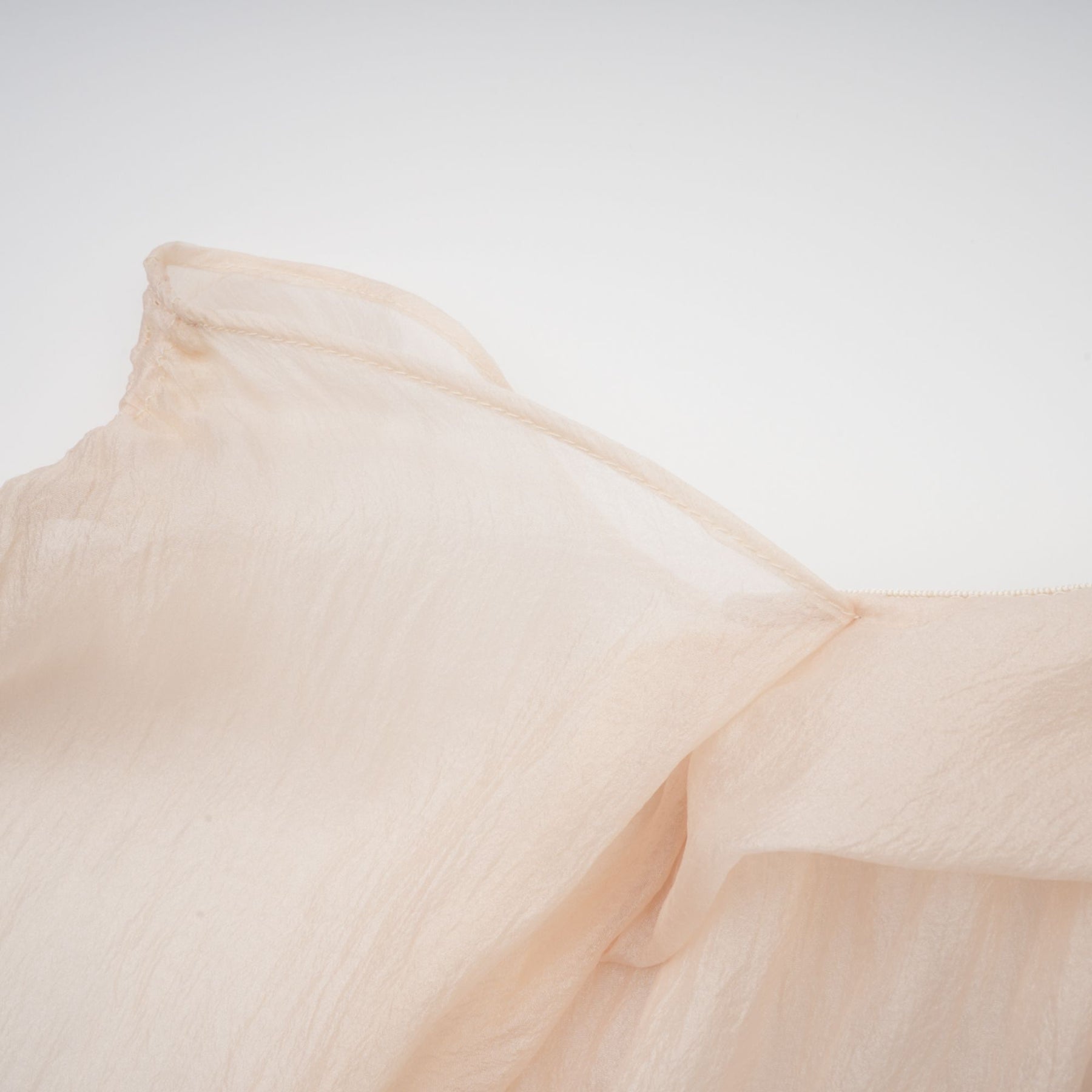 Amaya - Off-Shoulder Champagne Mini Dress