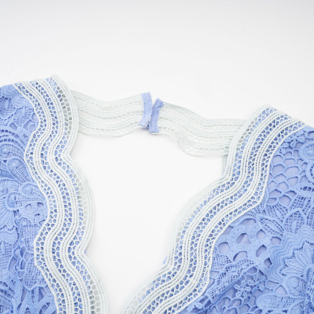 Ambra - Floral Long Sleeve Midi Dress