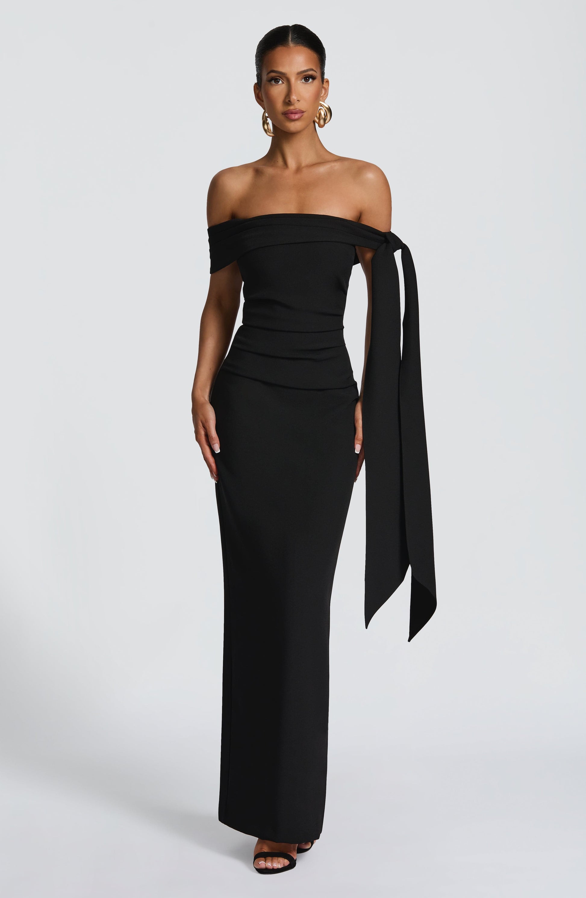 Mona - Black Maxi Dress