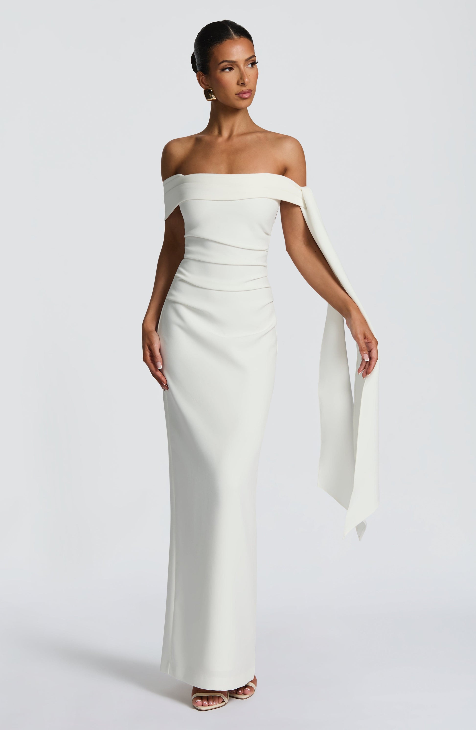 Mona - White Maxi Dress