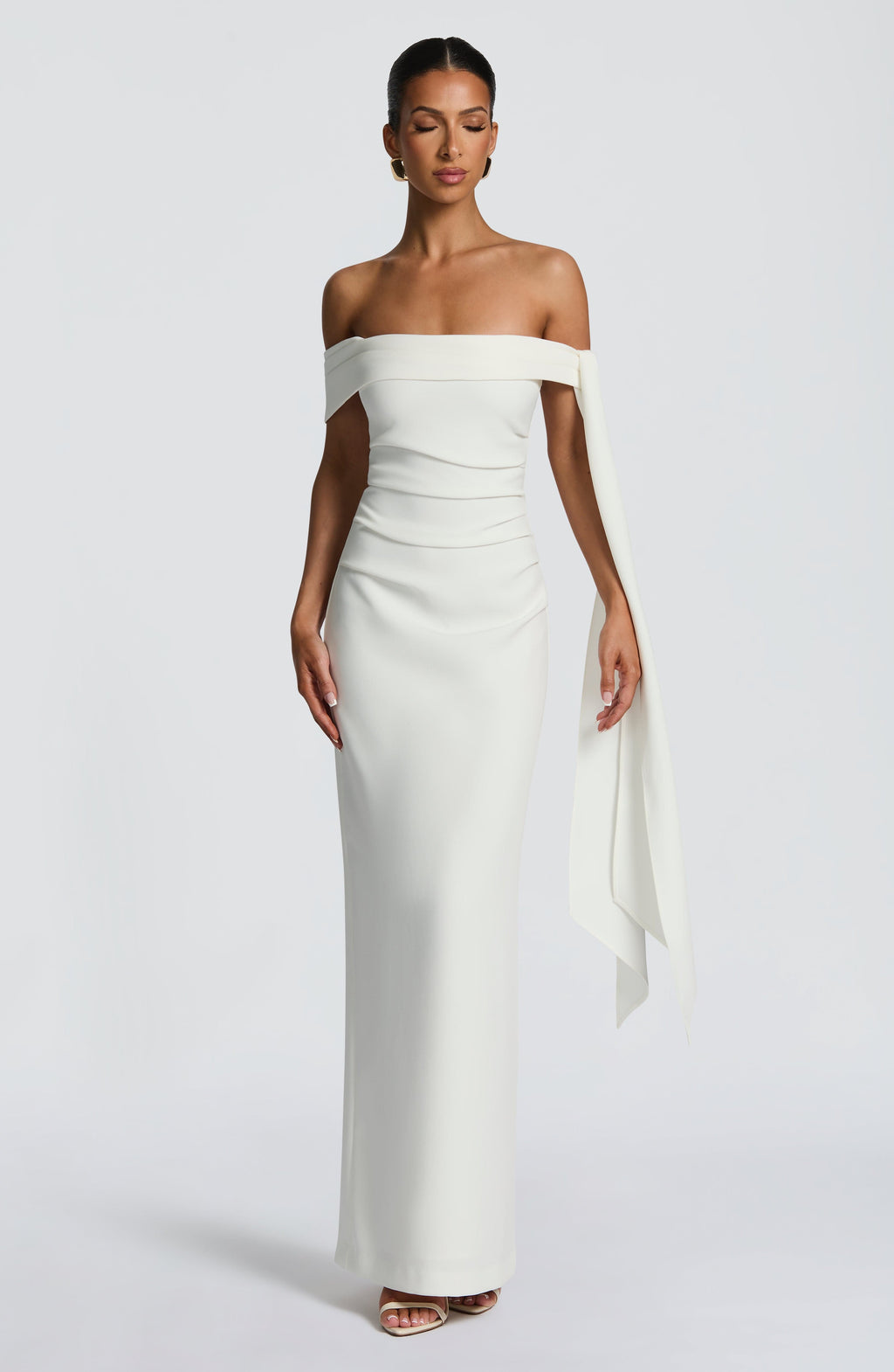 Mona - White Maxi Dress