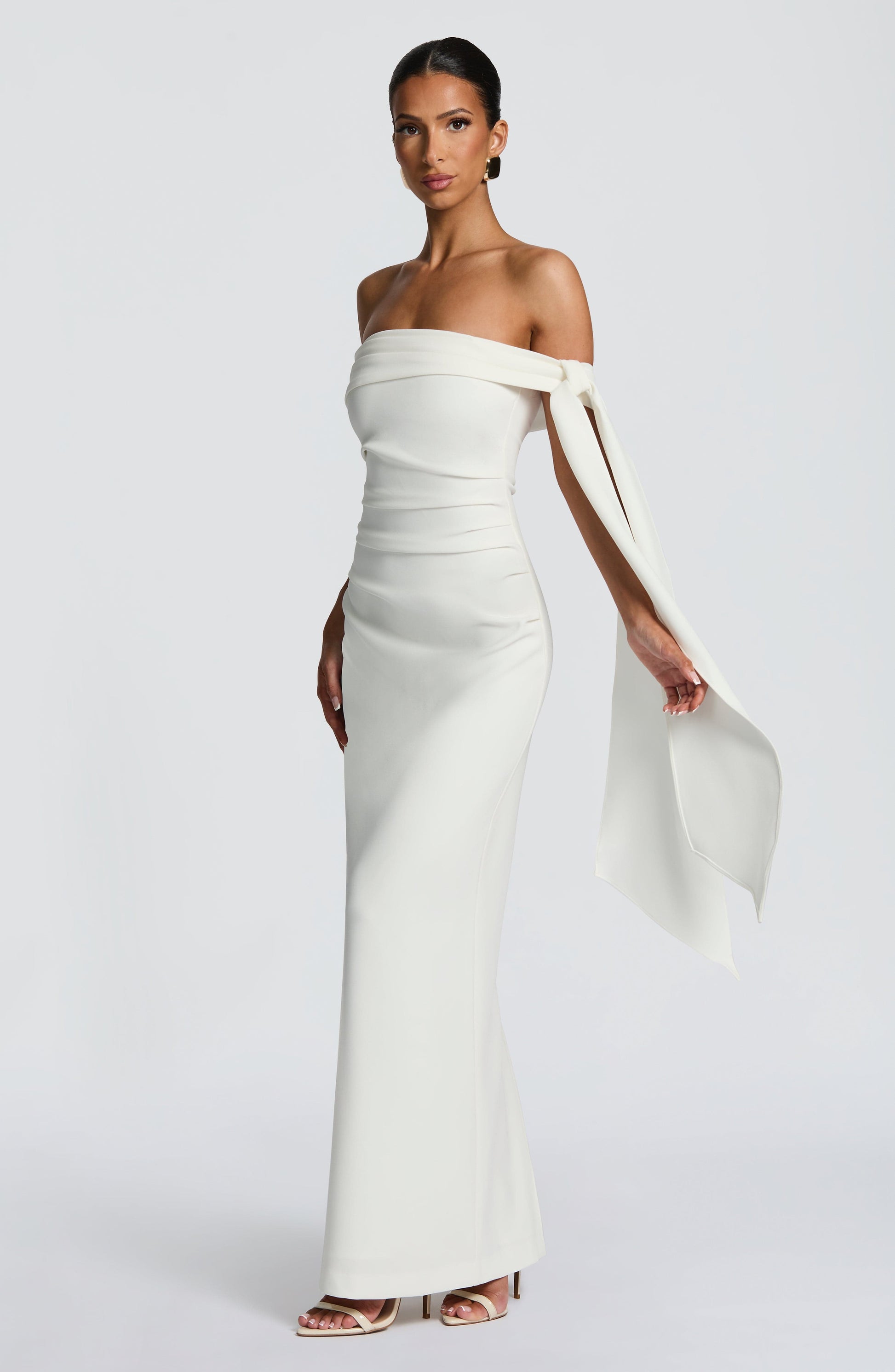 Mona - White Maxi Dress