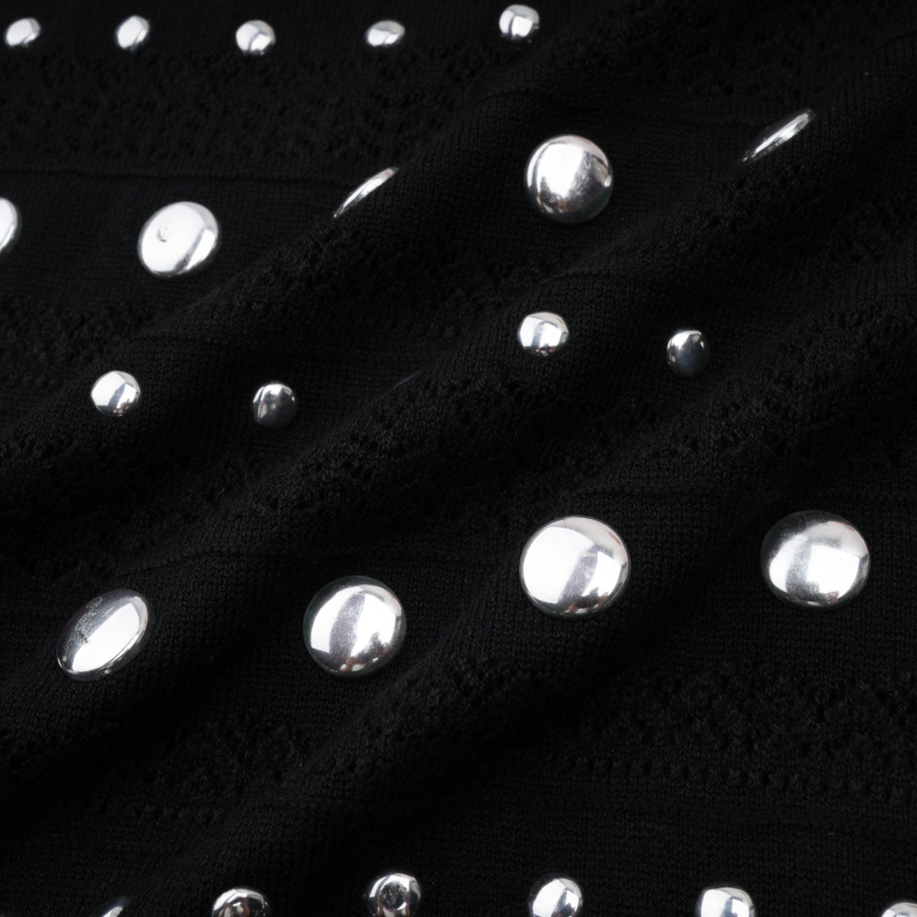 Cinzietta - Crochet Knit Embellished Maxi Dress