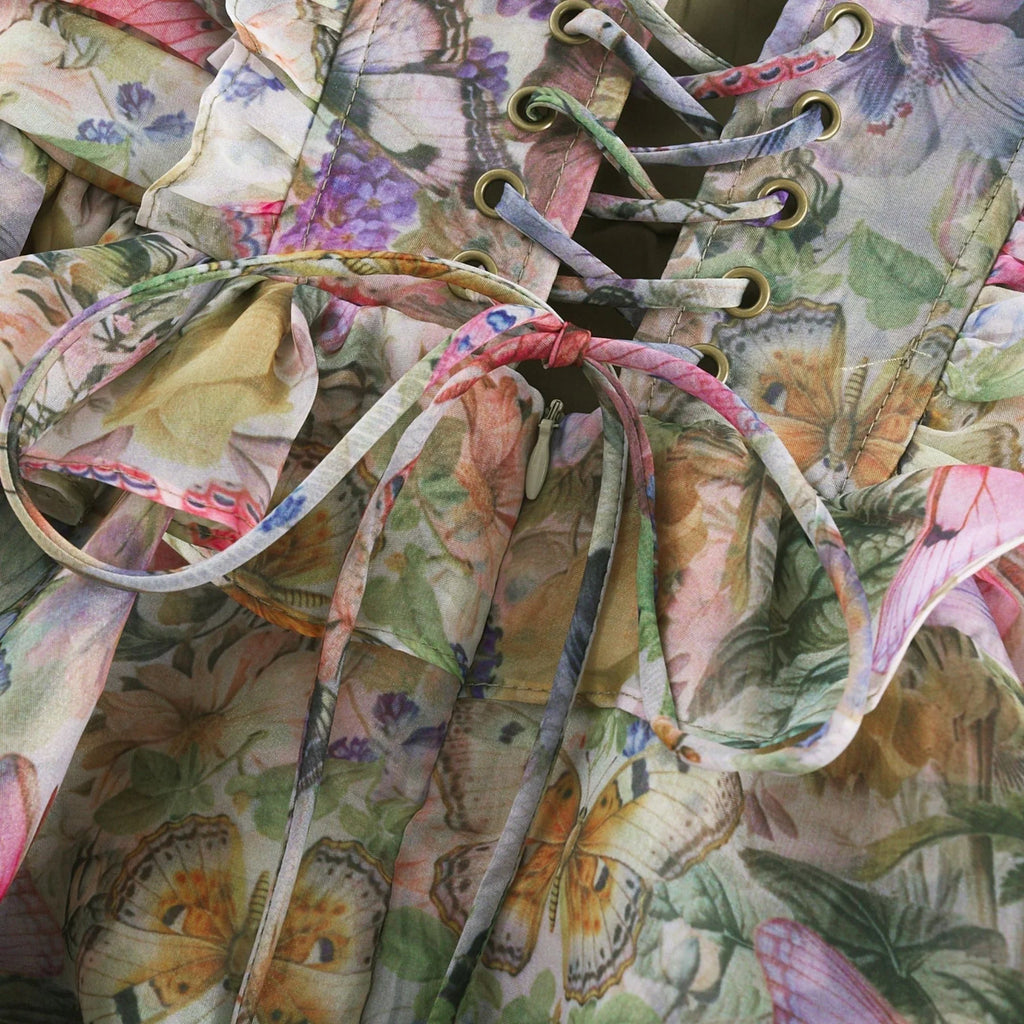 Ainsley - Floral Sleeveless Mini Dress