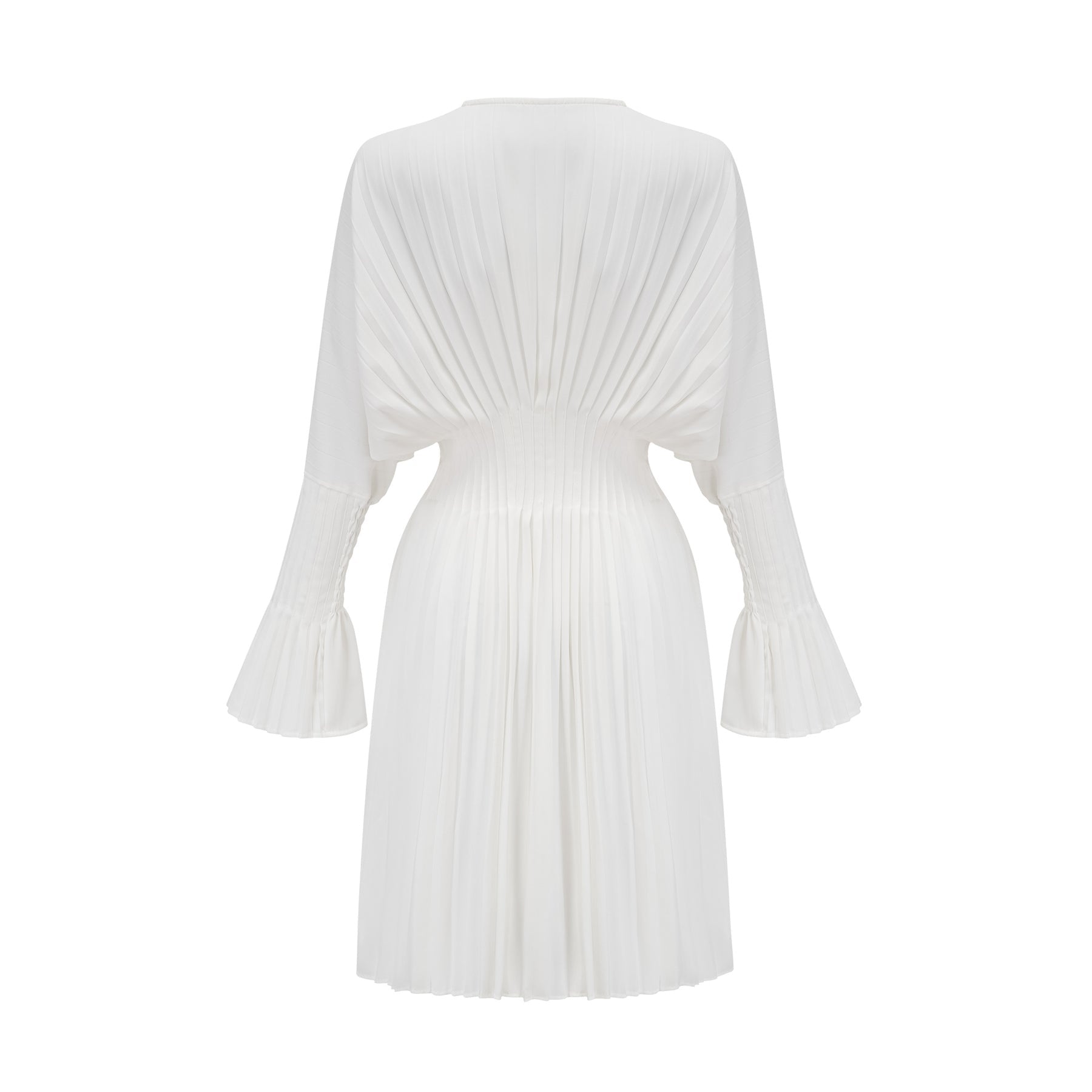 Claudette - Pleated Mini Dress