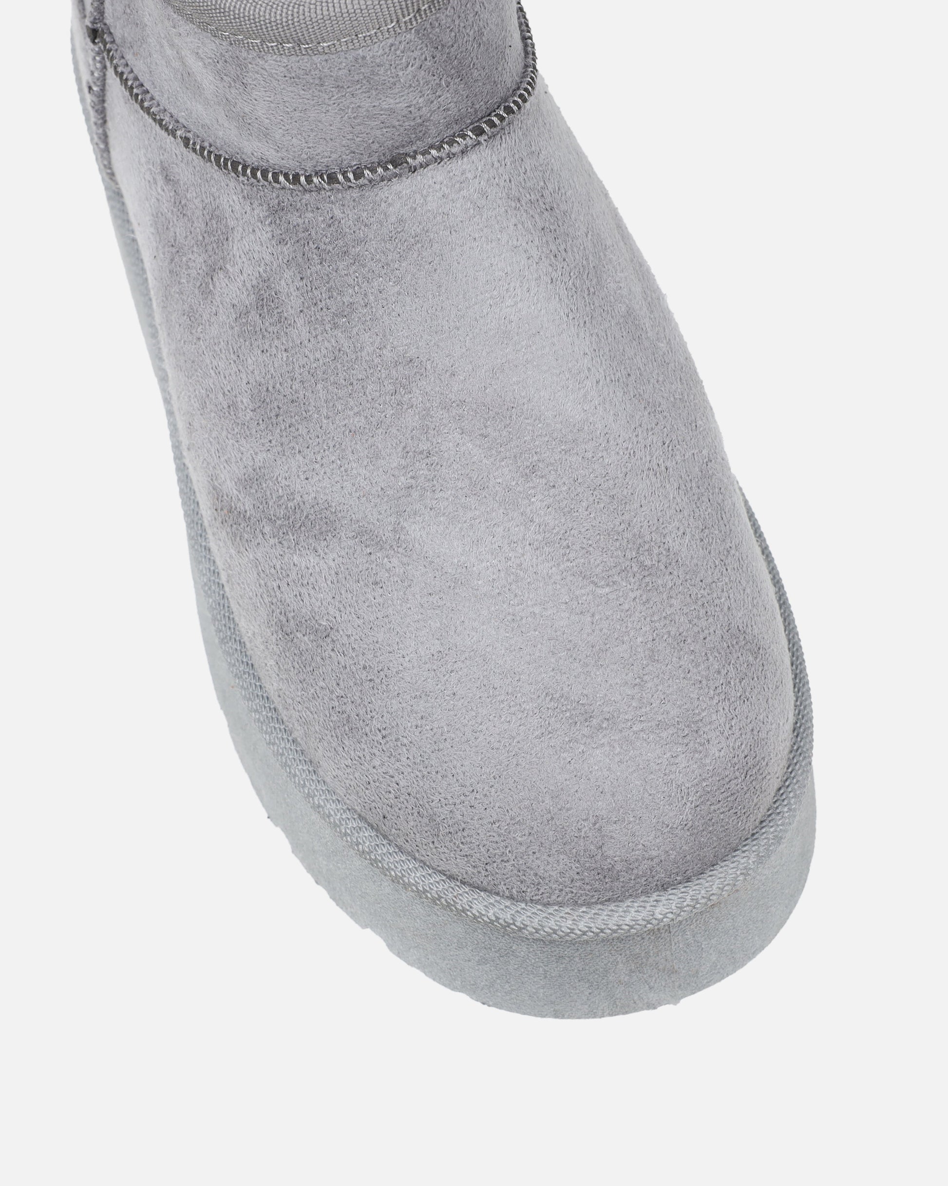 Klara - Grey Faux Suede Boots