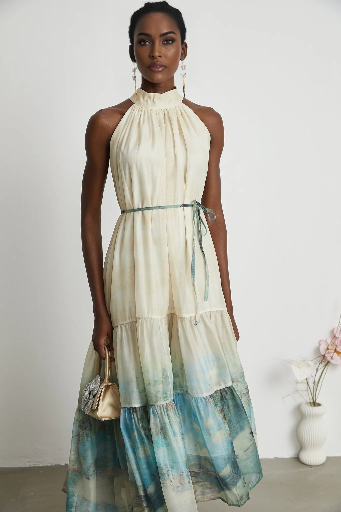 Benedetta - Pattern Print Midi Dress