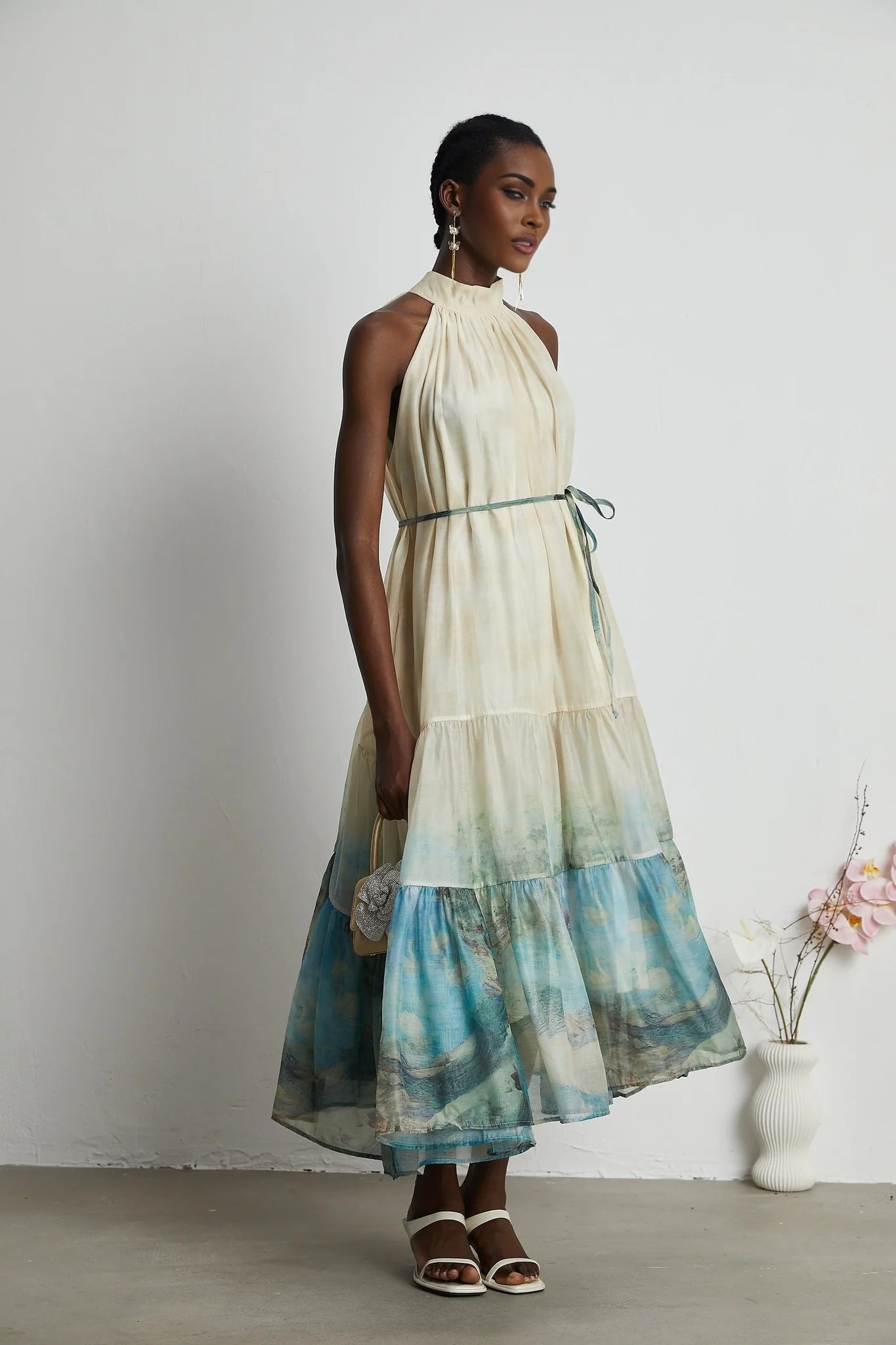 Benedetta - Pattern Print Midi Dress