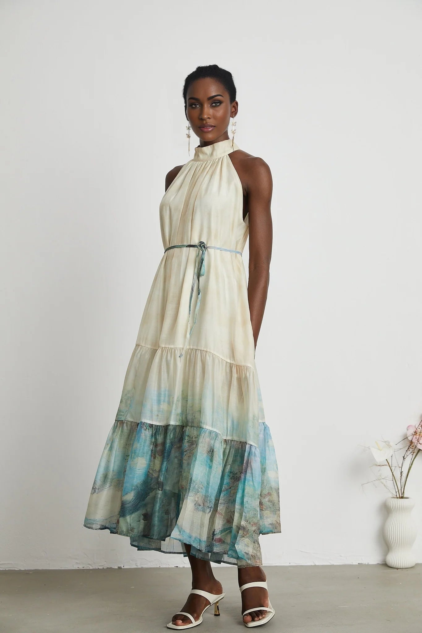 Benedetta - Pattern Print Midi Dress