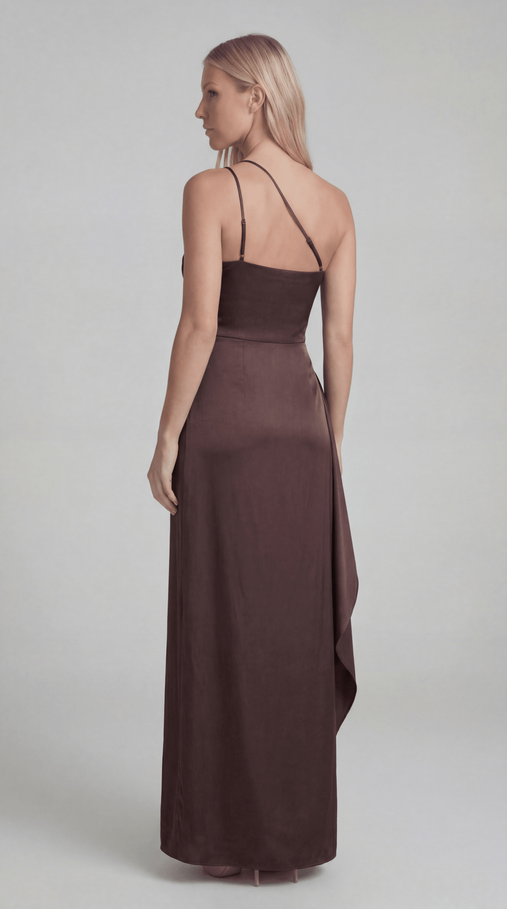 Demi Maxi Dress in Brown