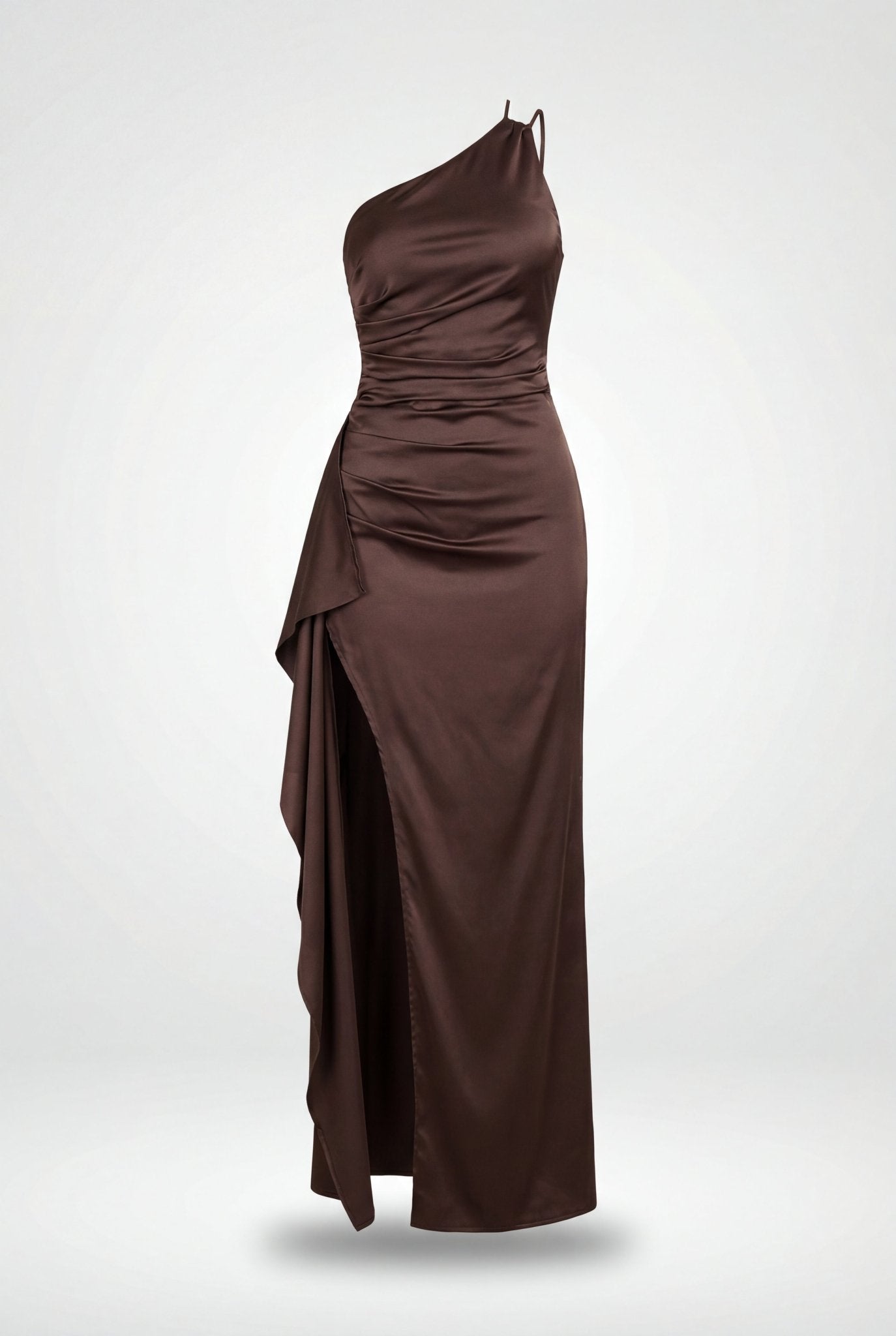 Demi Maxi Dress in Brown