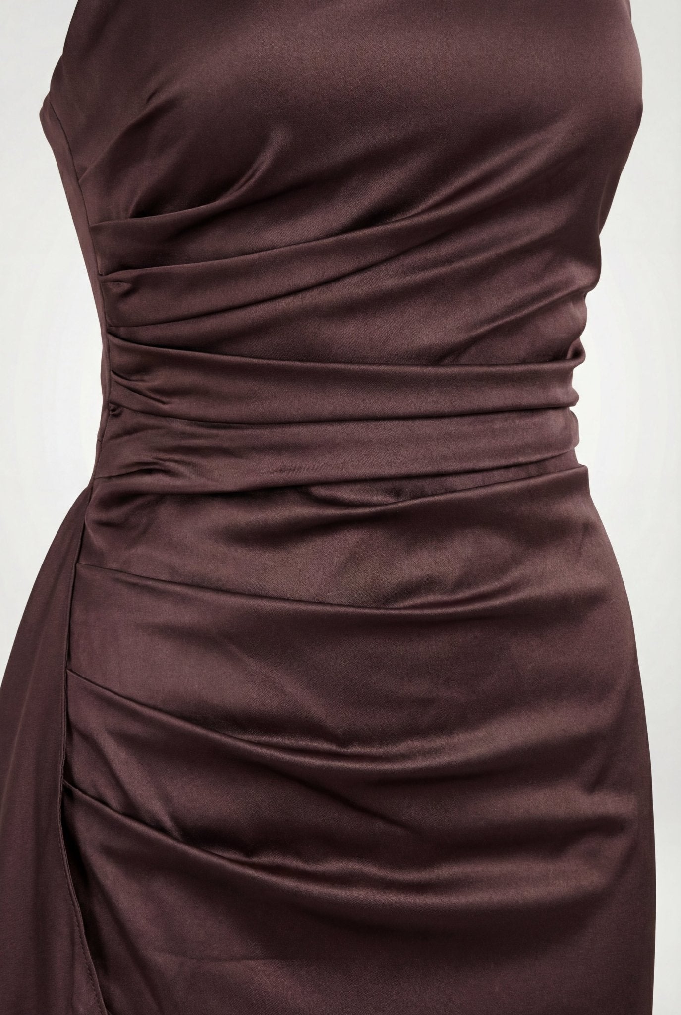 Demi Maxi Dress in Brown