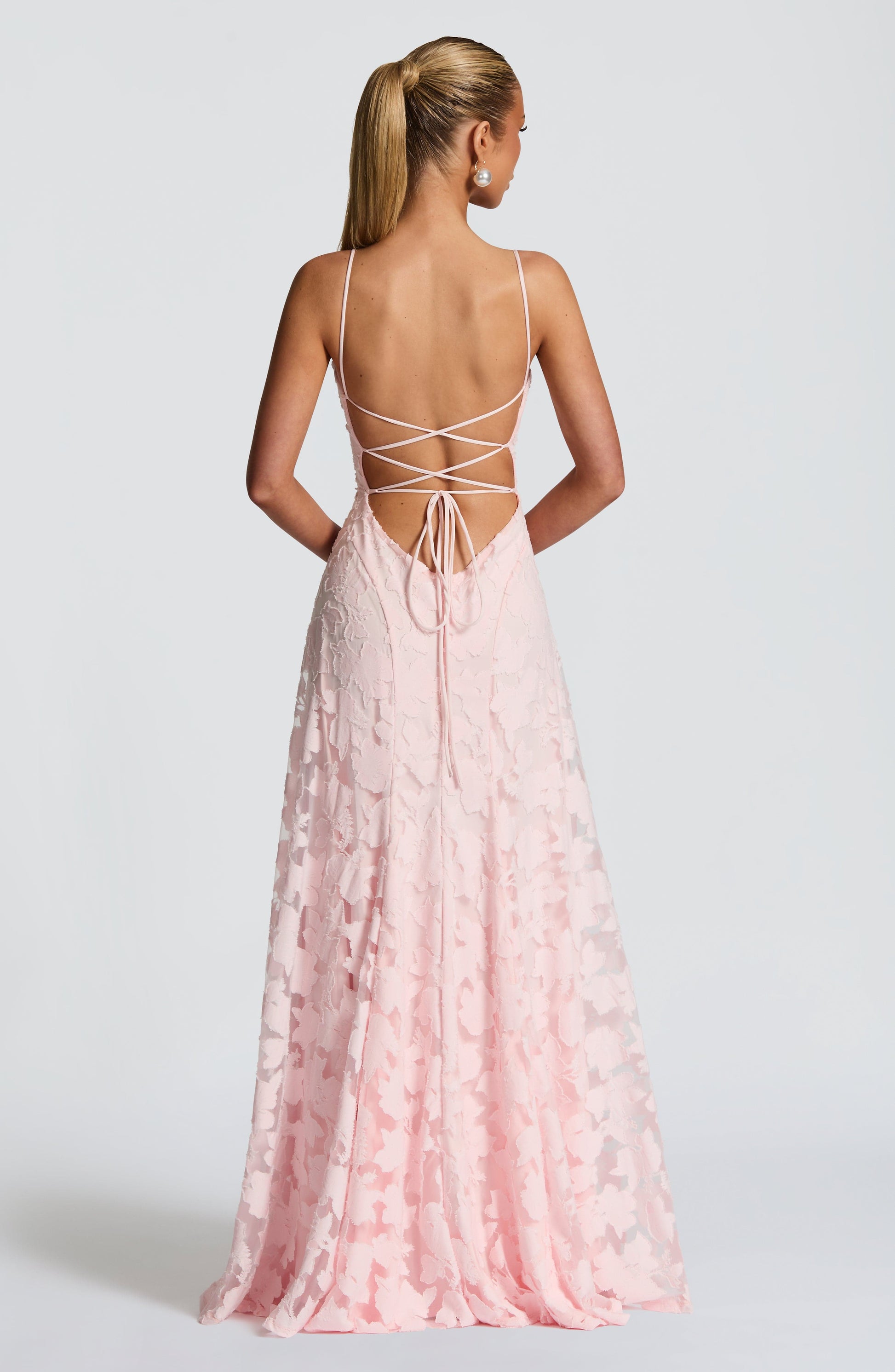 Francis Floral Maxi Dress - Blush