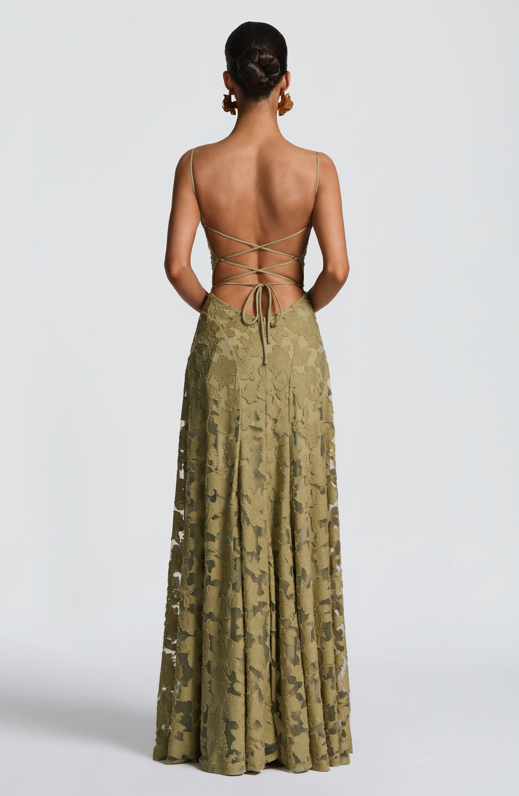 Francis Floral Maxi Dress - Sage