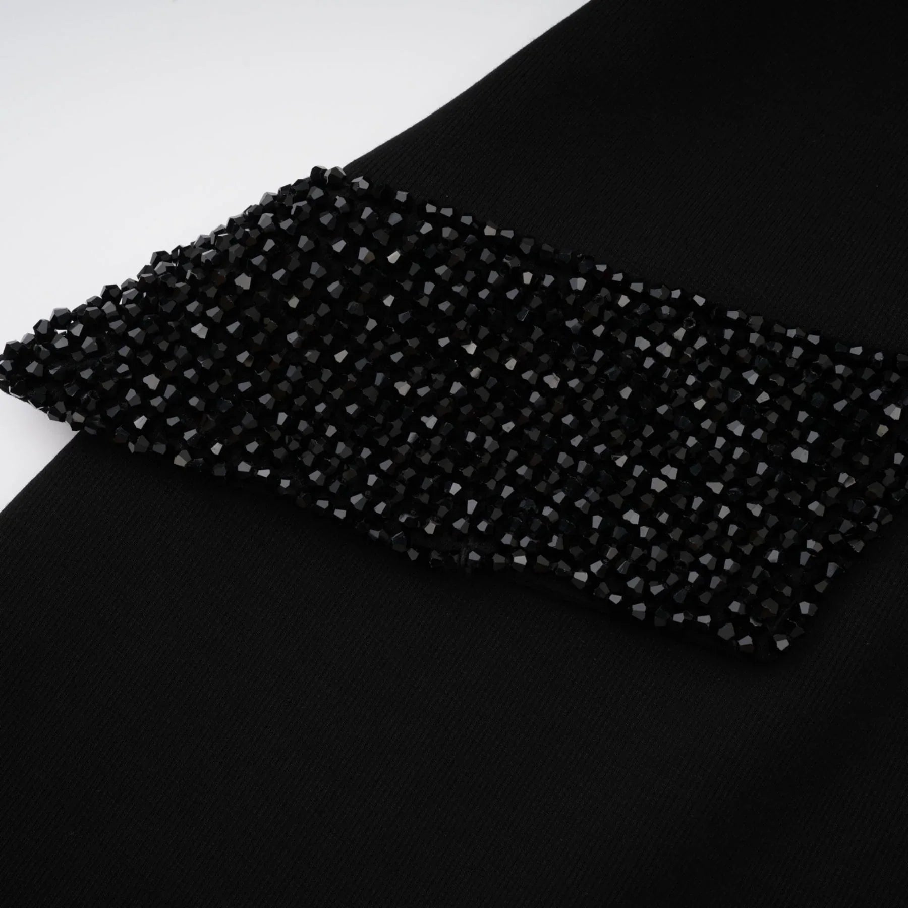 Ariella - Crystal Embellished Long Sleeved Dress