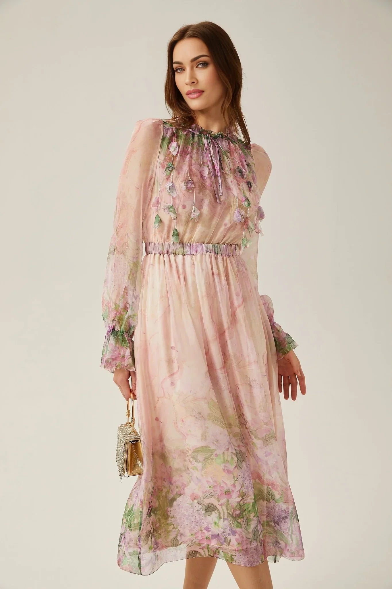 Alice - Floral Midi Dress