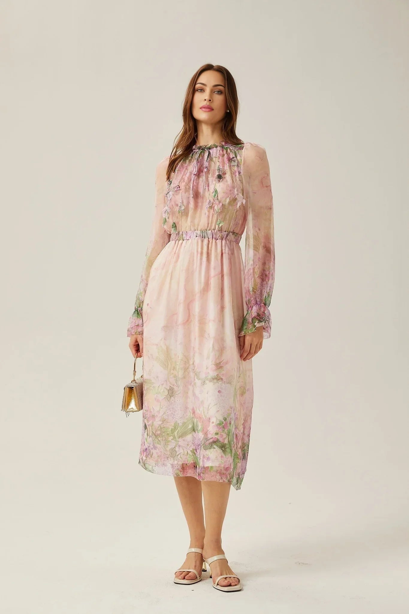 Alice - Floral Midi Dress
