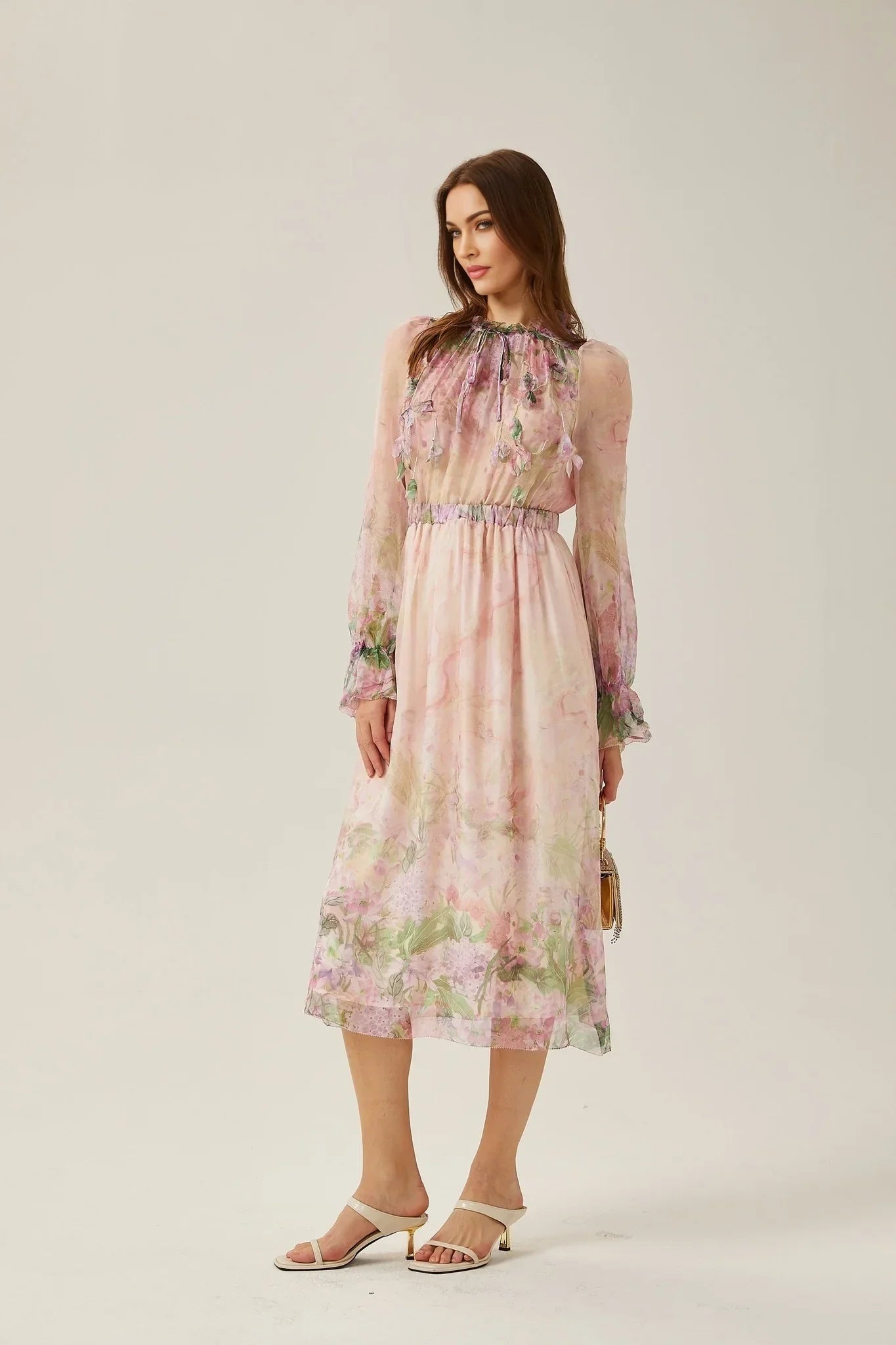 Alice - Floral Midi Dress