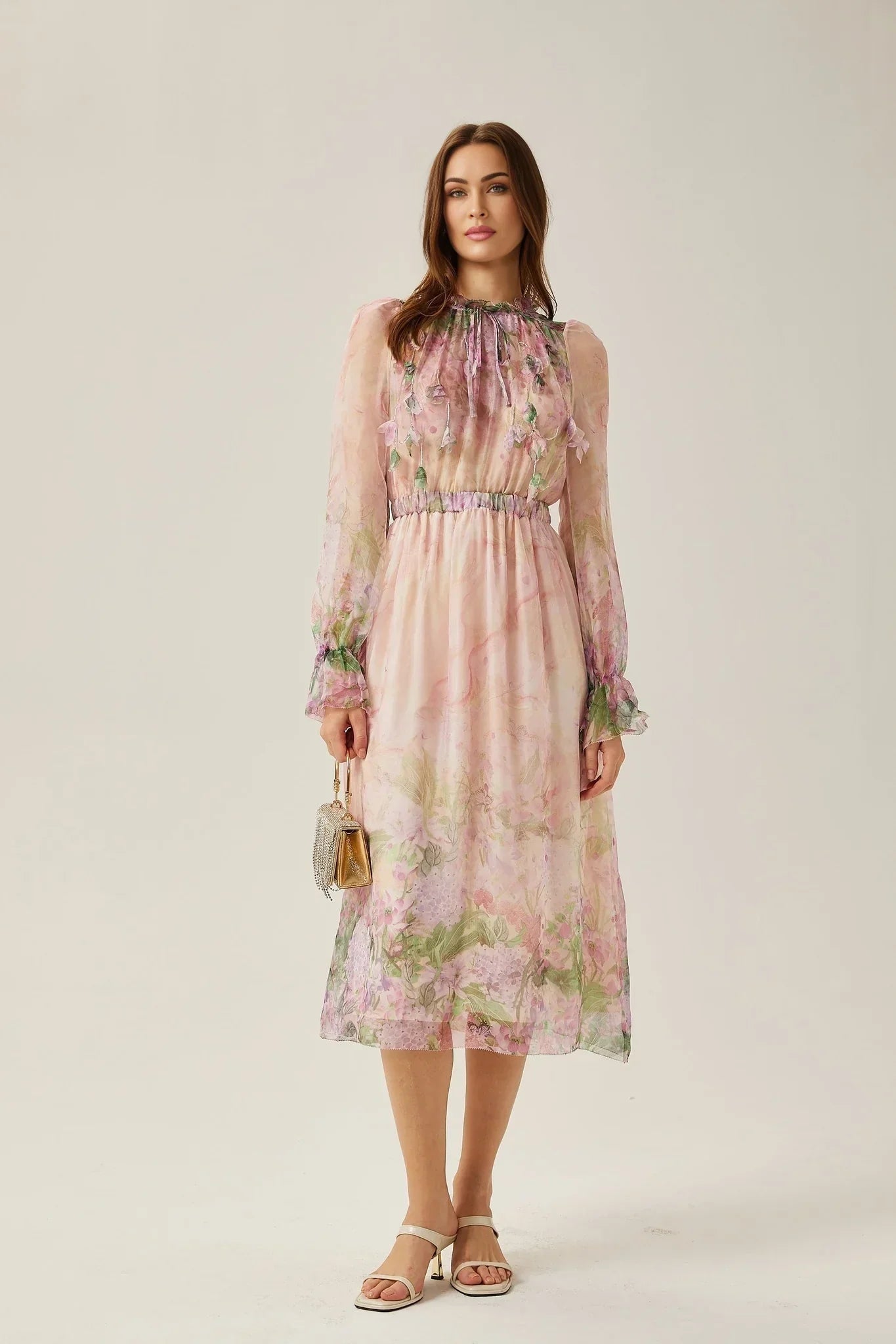 Alice - Floral Midi Dress