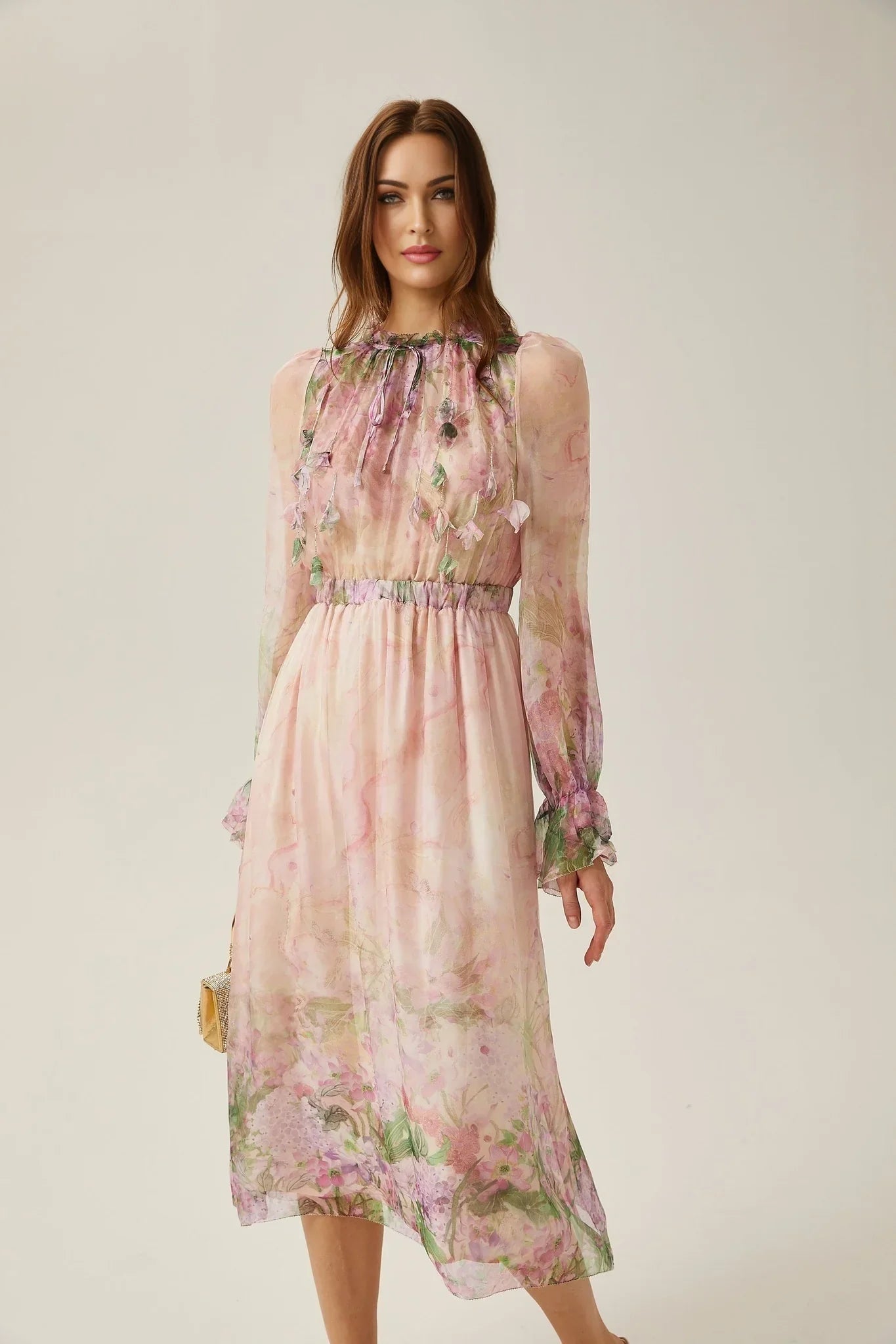 Alice - Floral Midi Dress