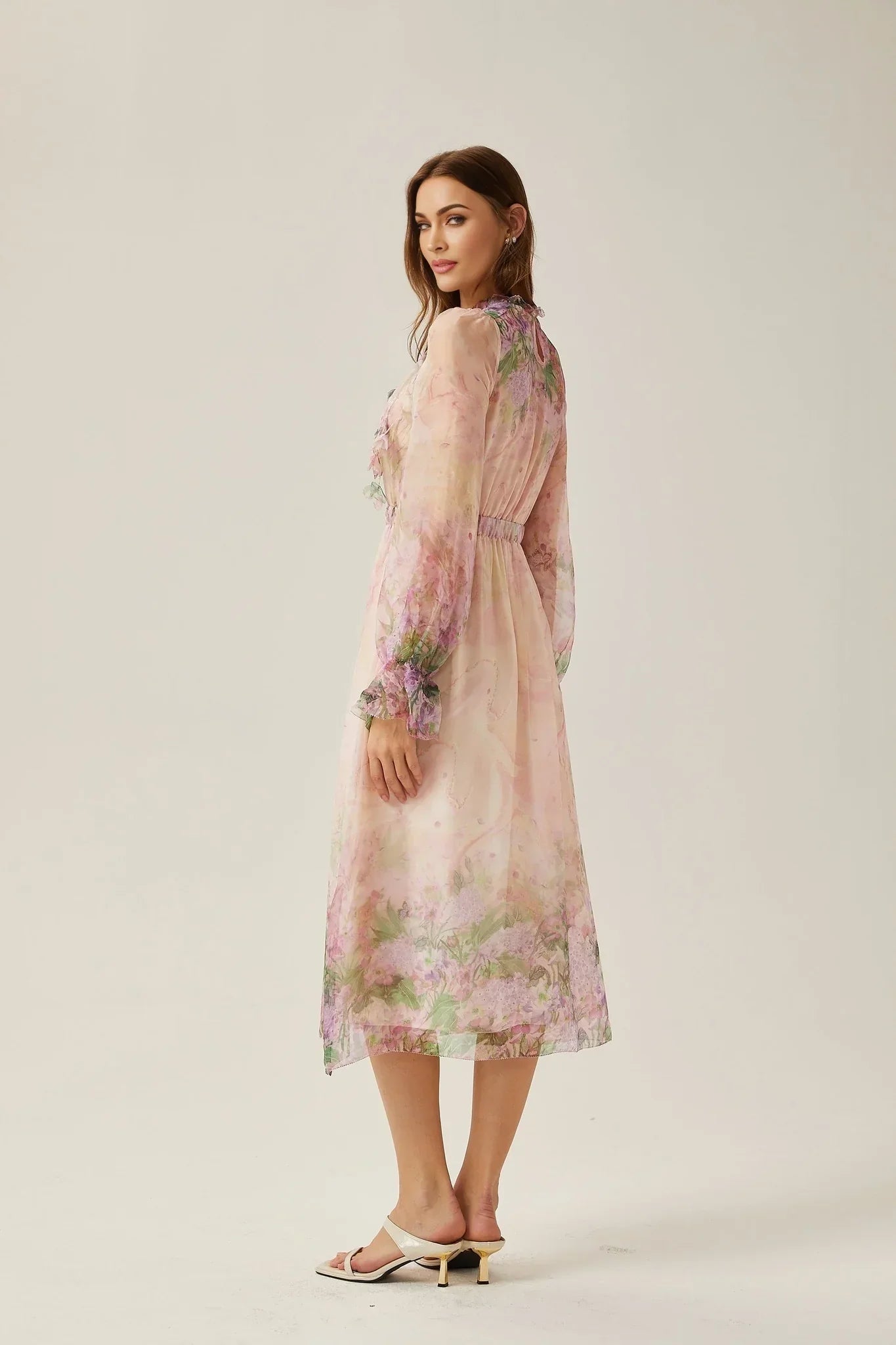 Alice - Floral Midi Dress