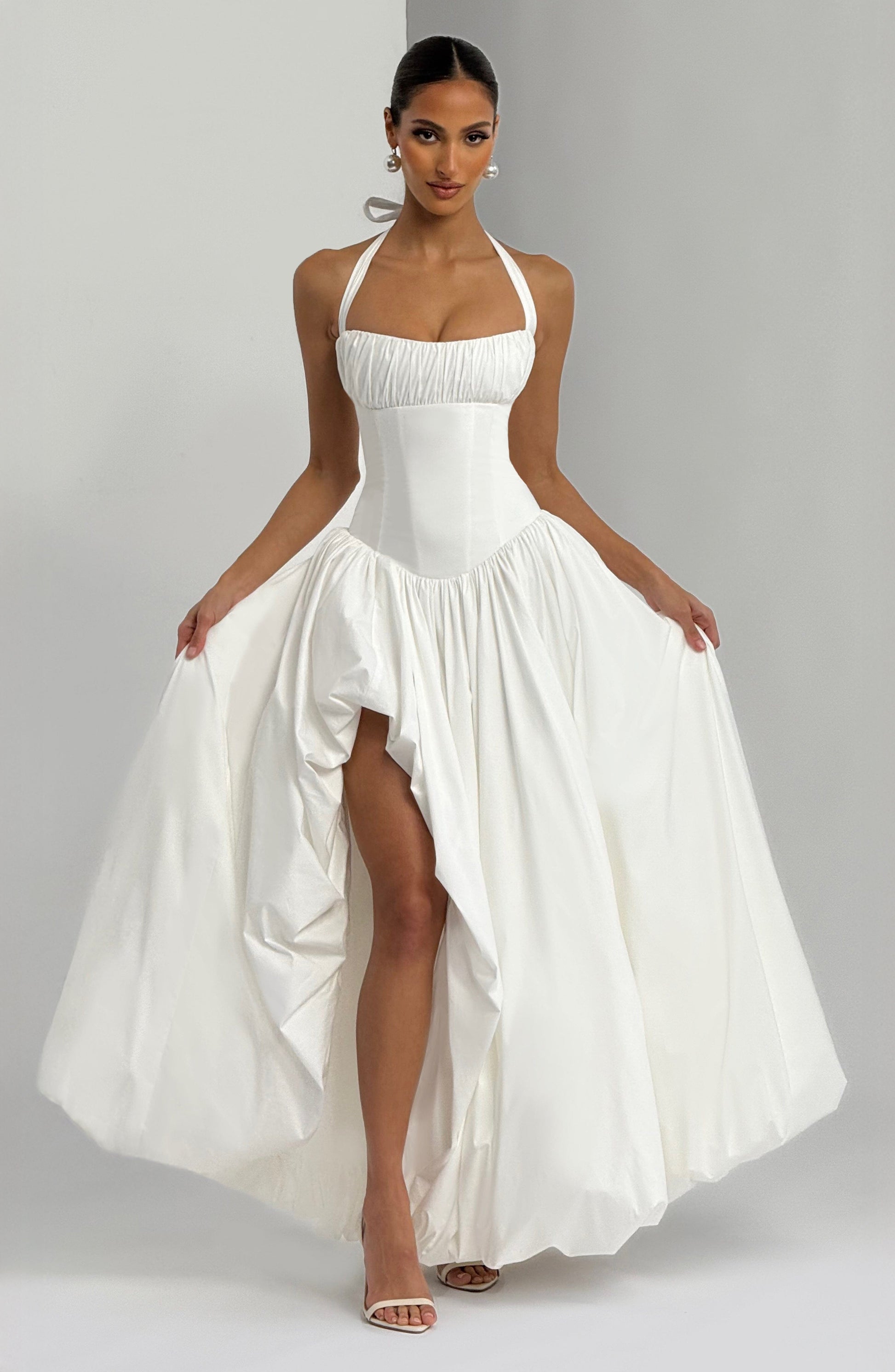 Rosette - Ivory Maxi Dress