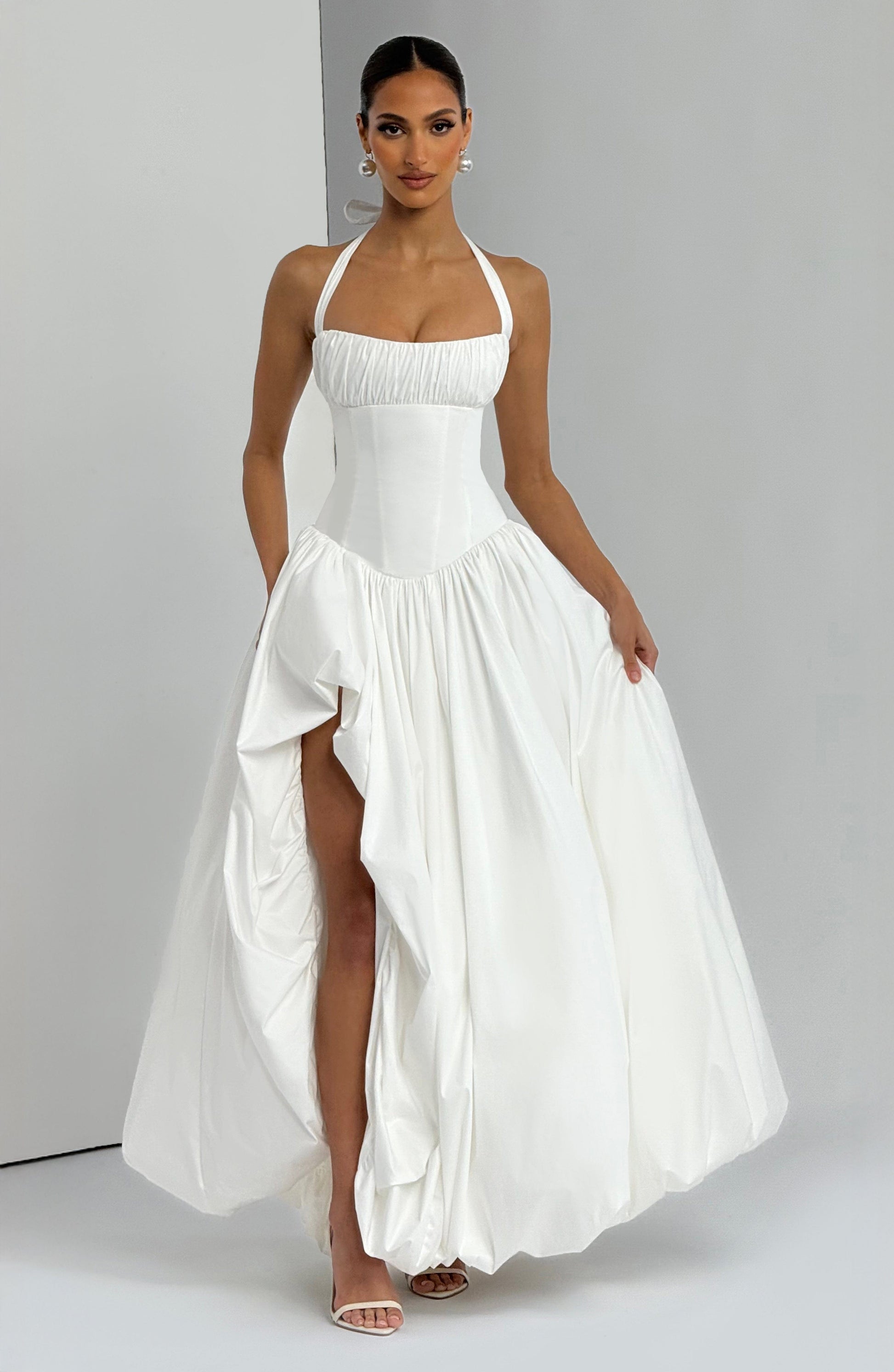 Rosette - Ivory Maxi Dress