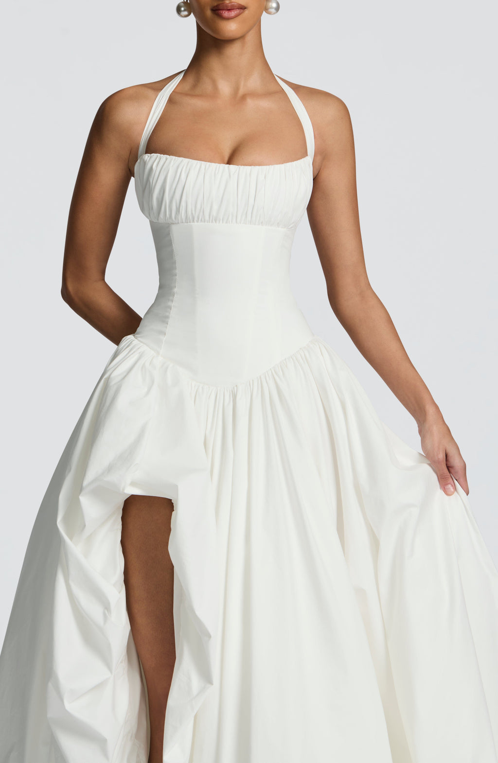 Rosette - Ivory Maxi Dress