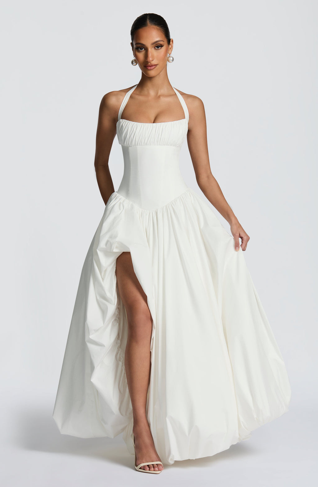 Rosette - Ivory Maxi Dress